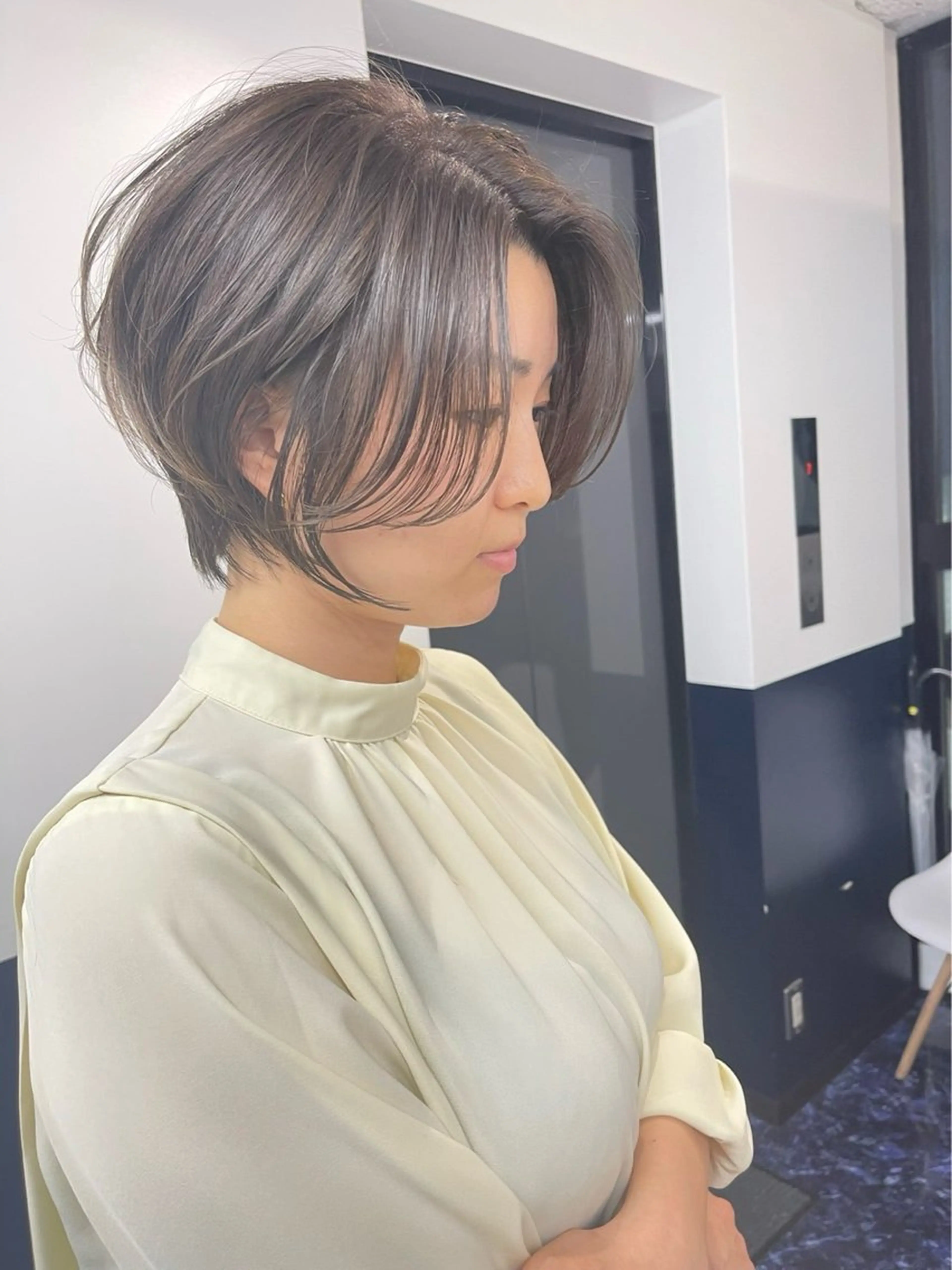 ショート ショートヘア 11万フォロワー 浜田貫太郎✨️のヘアスタイル