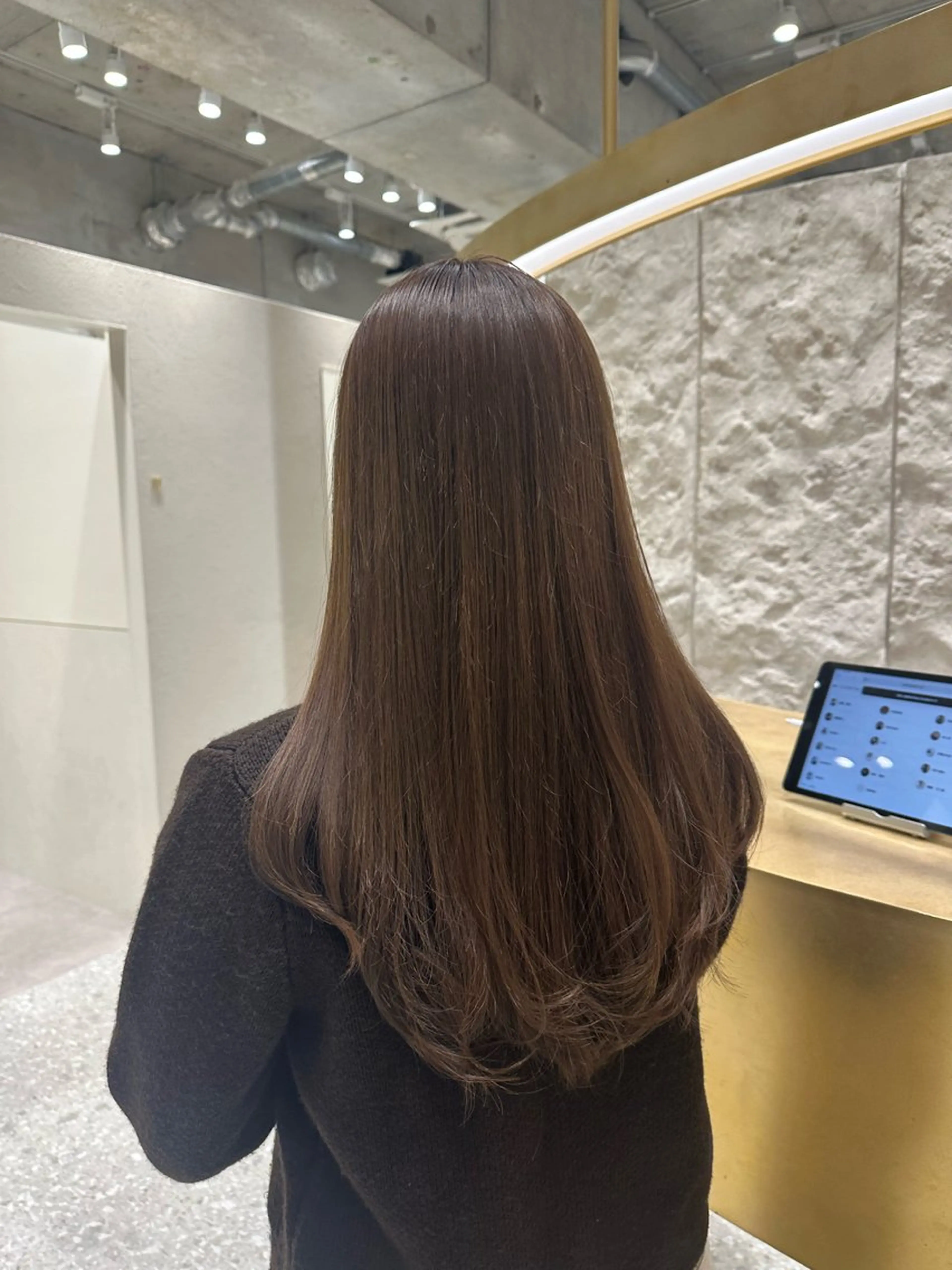 ロング カラー カット ヘアカラー 銀座/ヘアセット/ 島村美帆のヘアスタイル