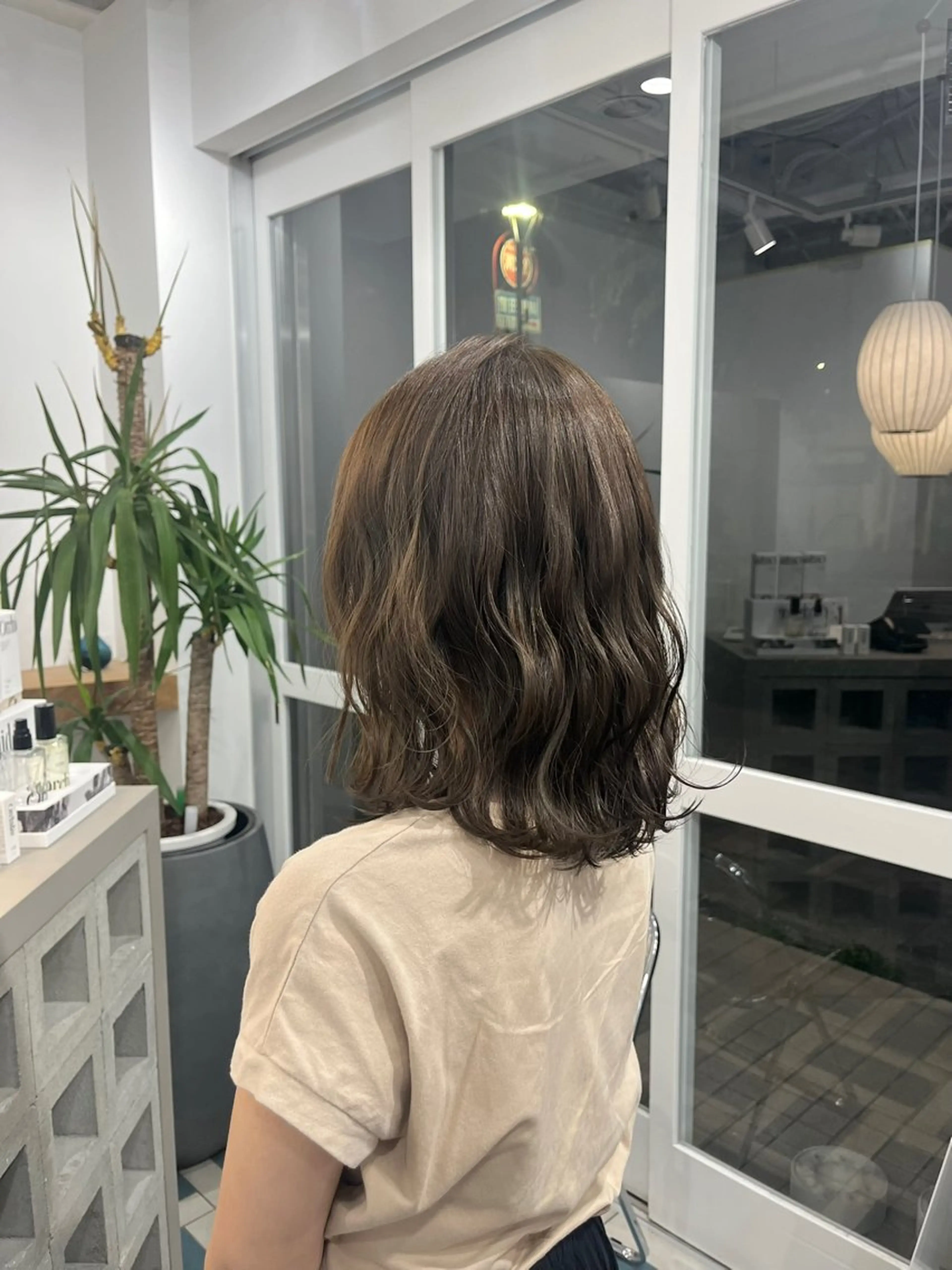 ミディアム kutenクテン所属・KUTEN岐阜カラー /Haoのヘアスタイル