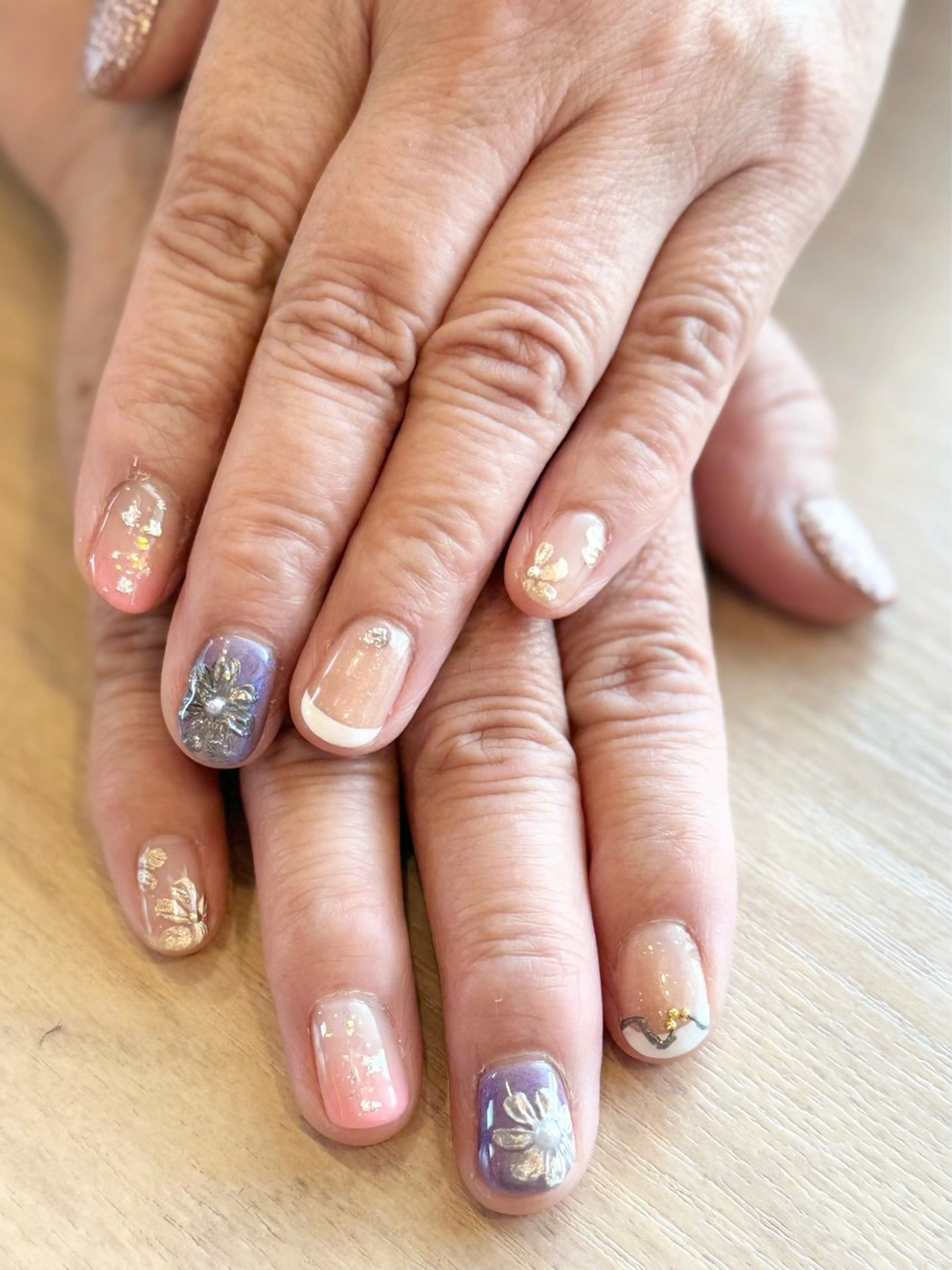 ネイル フレンチネイル salone Regina 【サローネ　レジーナ】所属・Regina Marinaのネイルデザイン