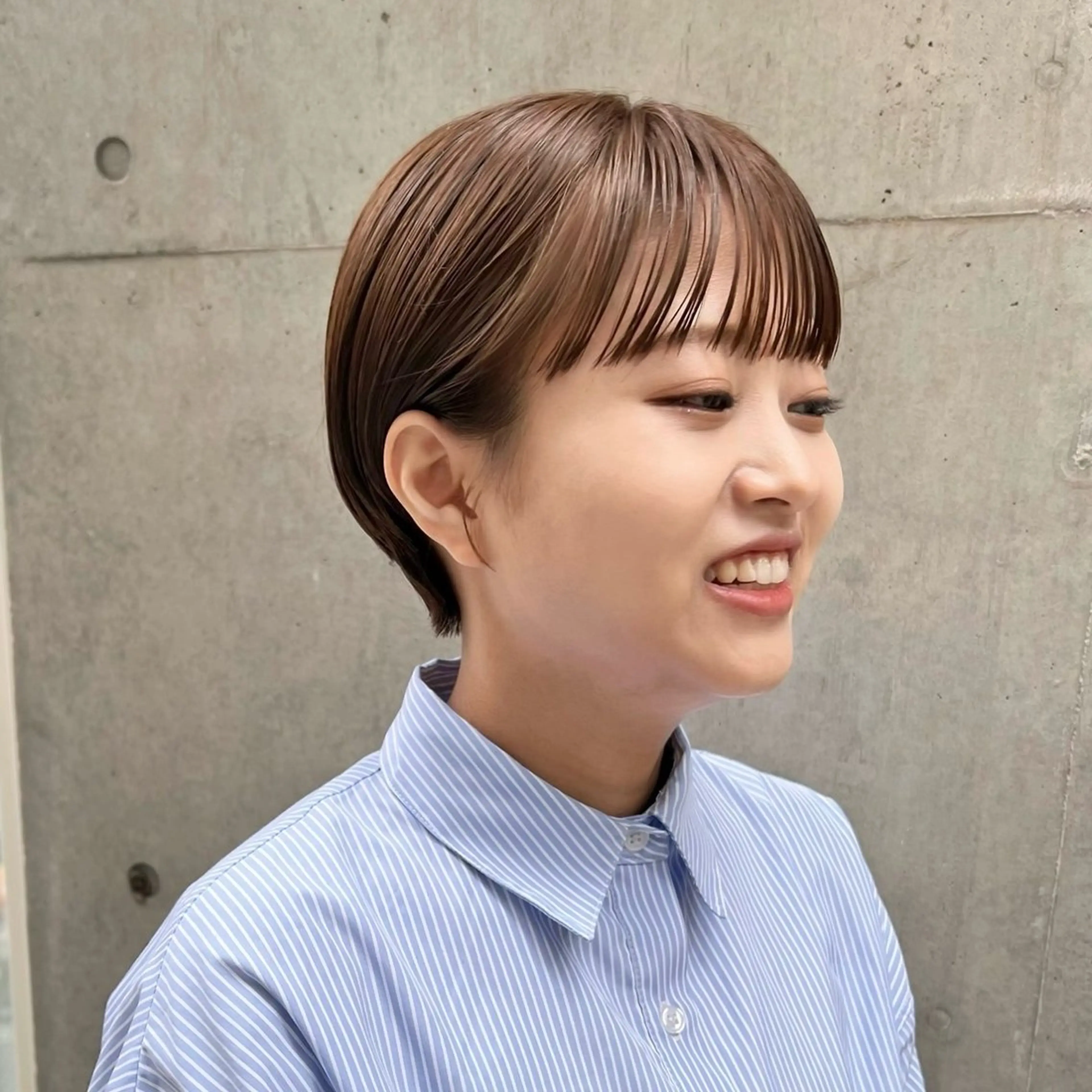 ショート カラー 🍒暖色カラー🍒 渋谷/YUUのヘアスタイル