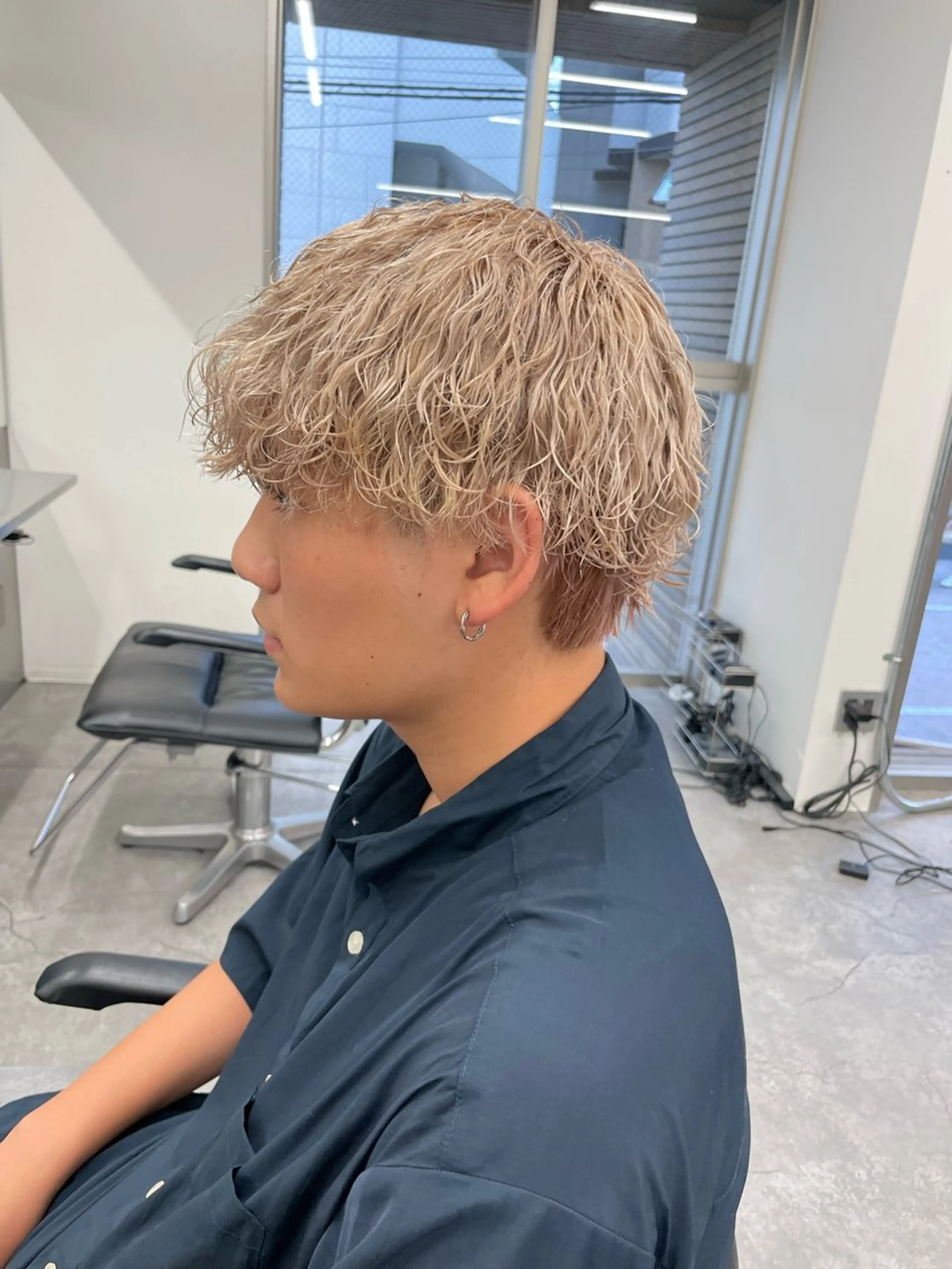 カラー パーマ メンズ カット ヘアカラー パーマ 町田エリアＮｏ．１/ パーマ特化/太田京希のヘアスタイル