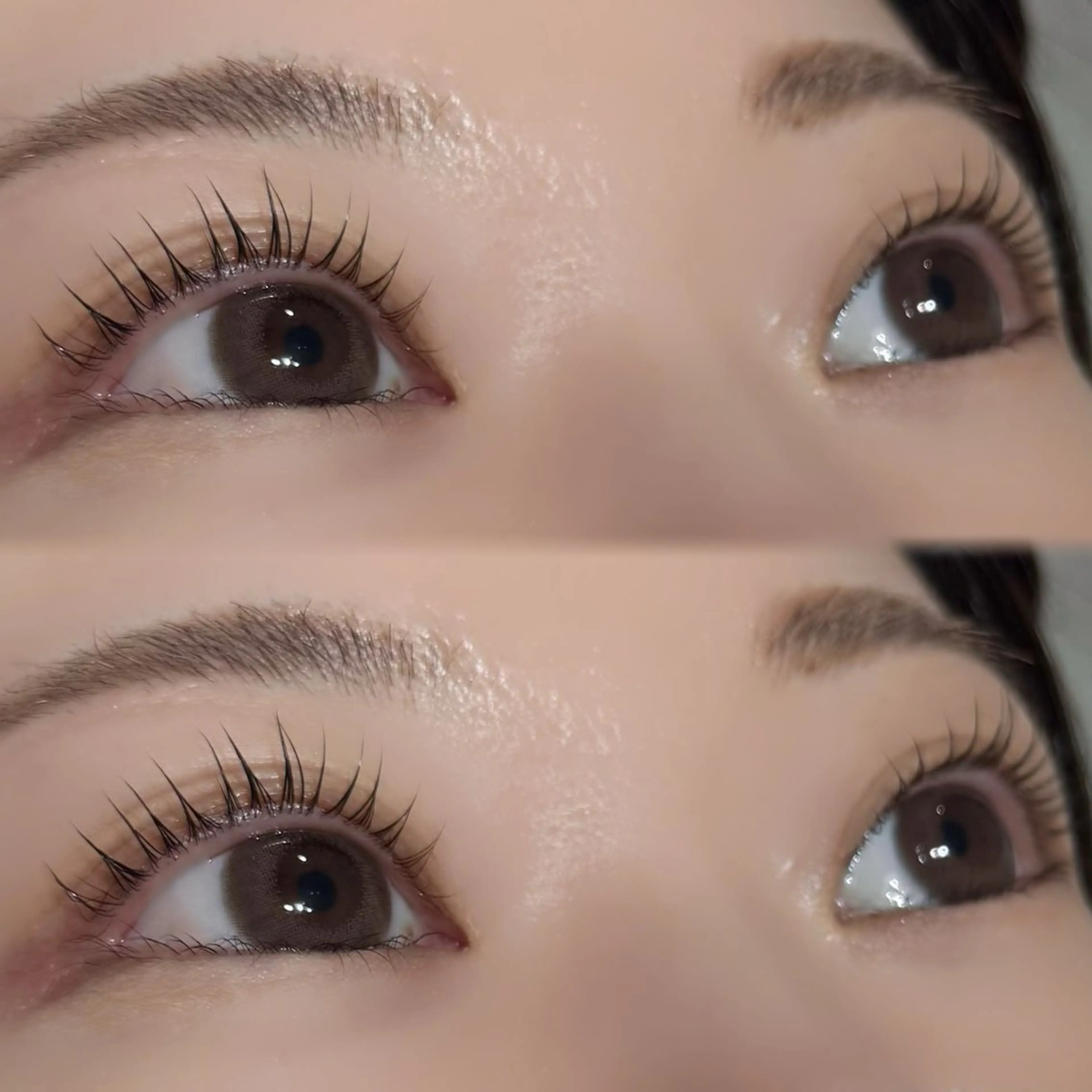 マツエク・マツパ パリジェンヌラッシュリフト EYELA riaraのマツエク・マツパデザイン