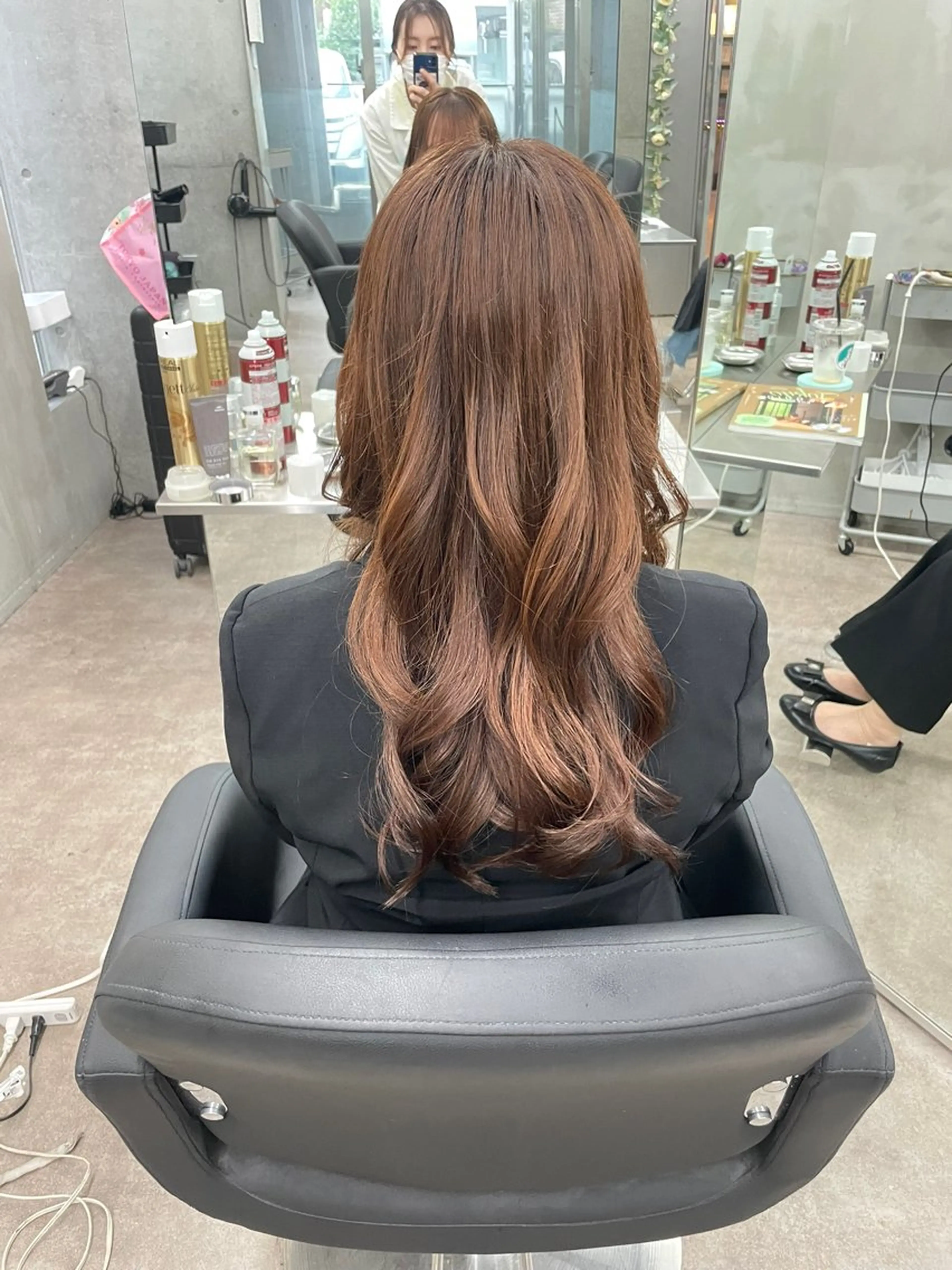 ヘアアレンジ ヘアセット 速水 ゆきののヘアスタイル