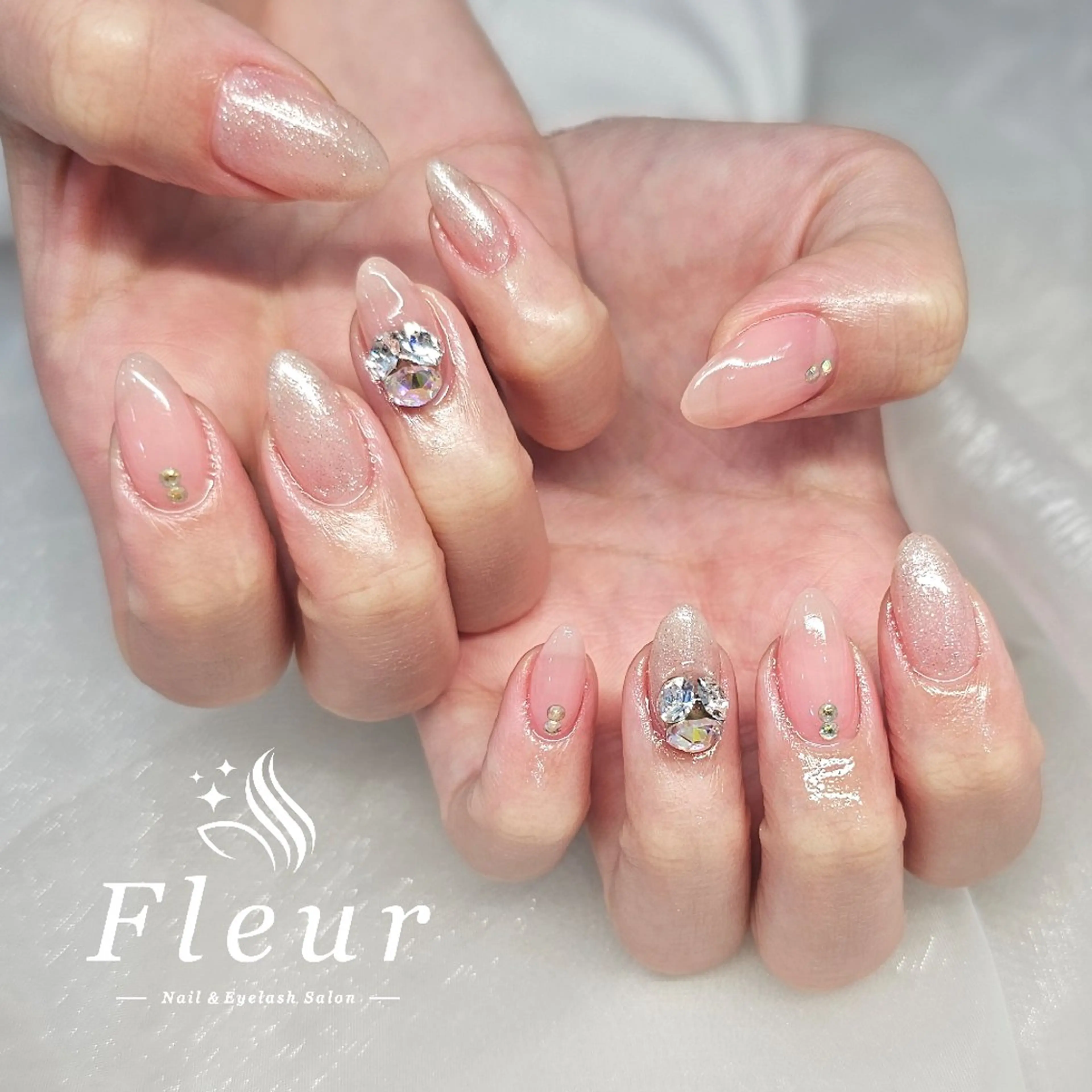 ネイル nail&eye ♡Fleur♡のネイルデザイン