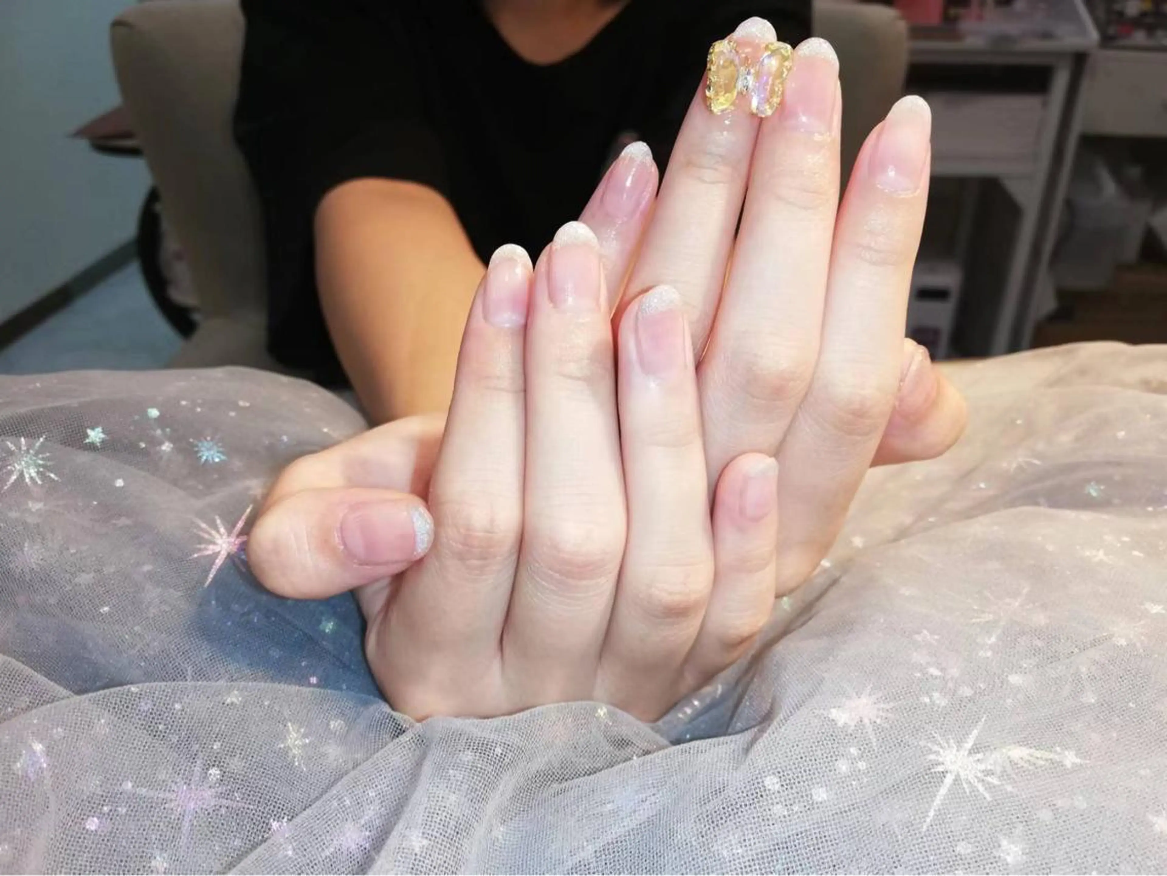ネイル ハンドネイル ハンドケア 🫧Mimosa 吉祥寺のネイルデザイン