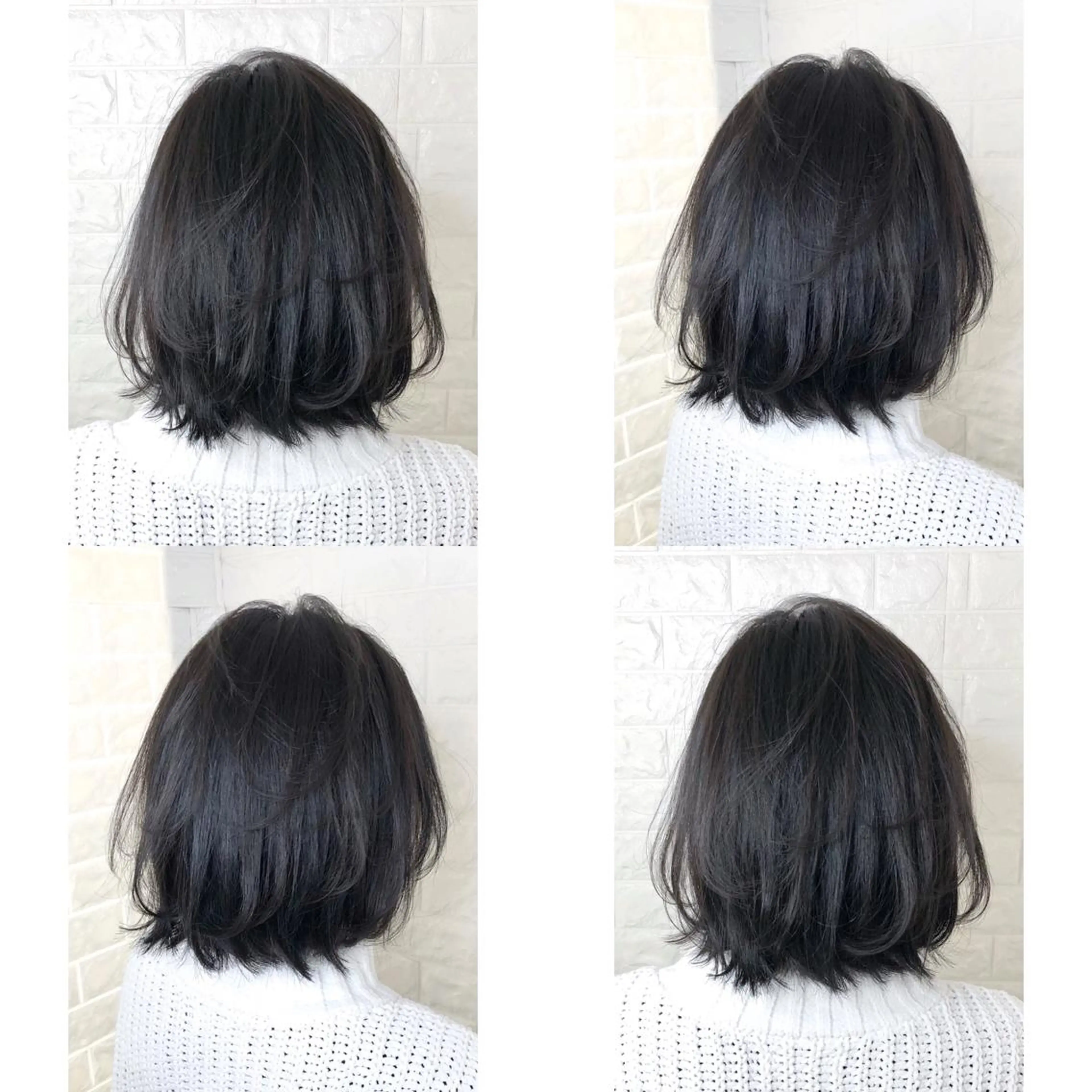 ショート カラー アッシュ 透明感カラー ダークアッシュ イルミナカラー トリートメント 髪質改善特化KIZU /艶髪研究（京都）のヘアスタイル