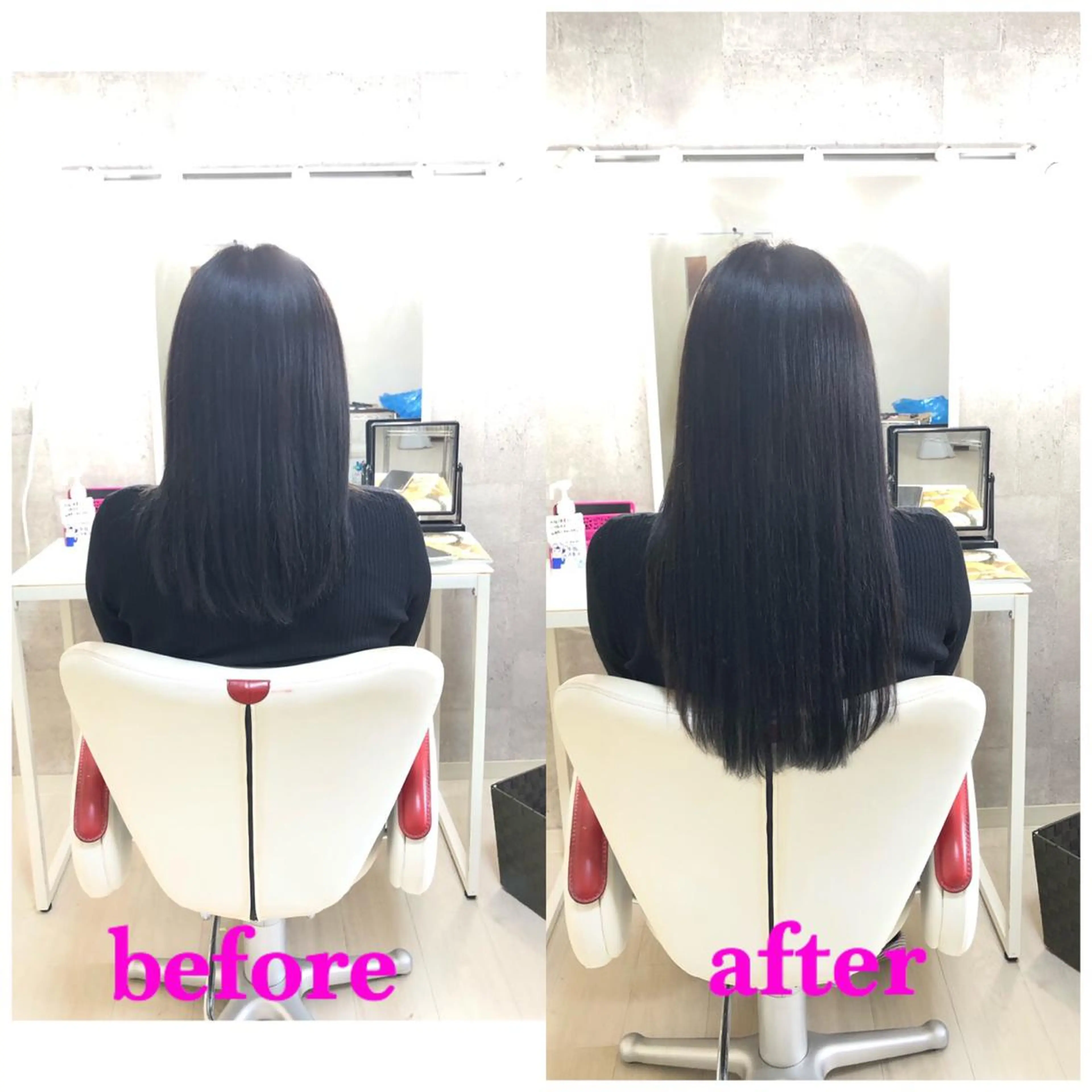 ロング エクステ 🌸ドレスアップ 心斎橋店🌸のヘアスタイル