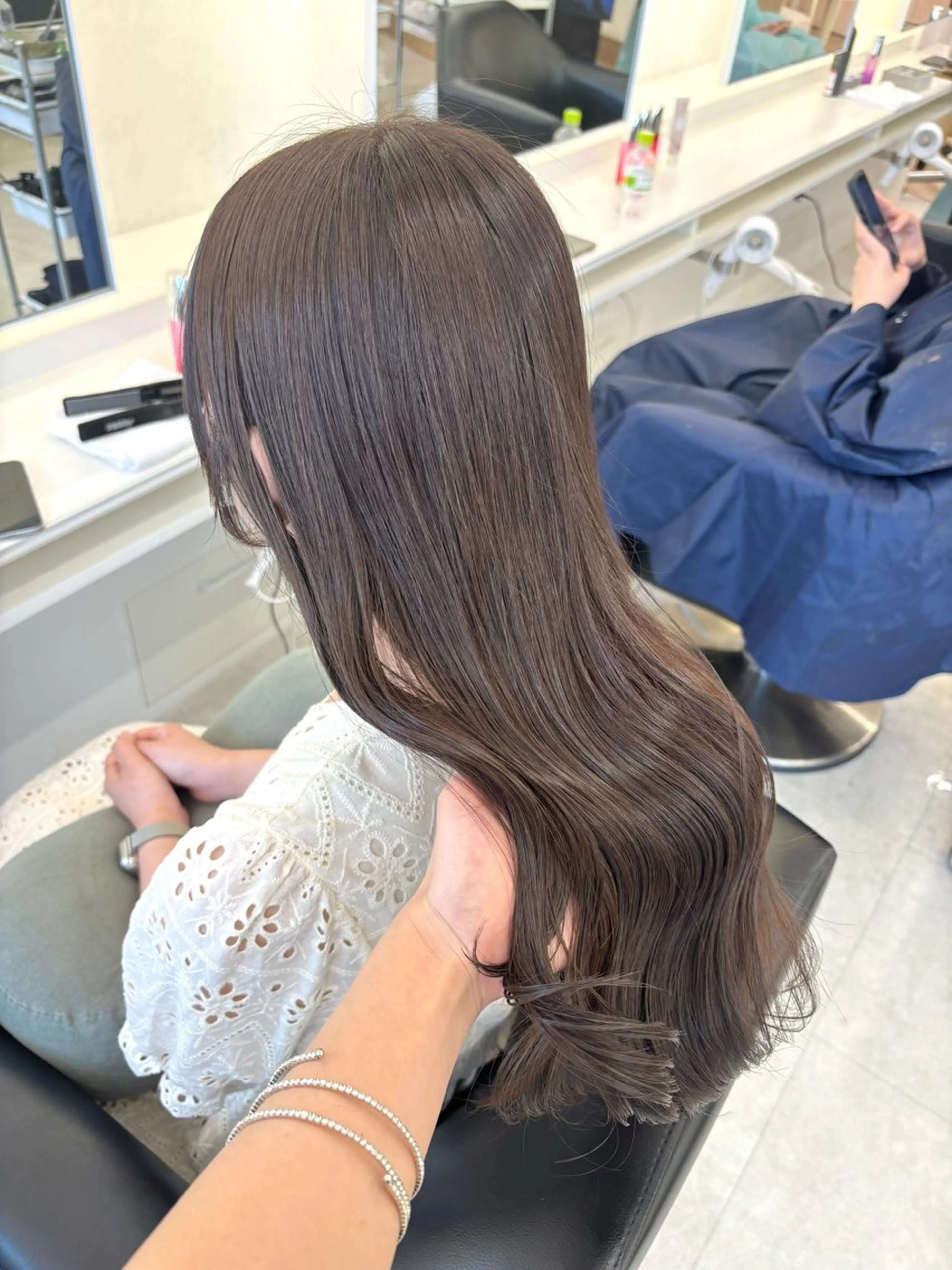 ロング カラー ヘアカラー parvemix平野 真央🎀💞のヘアスタイル