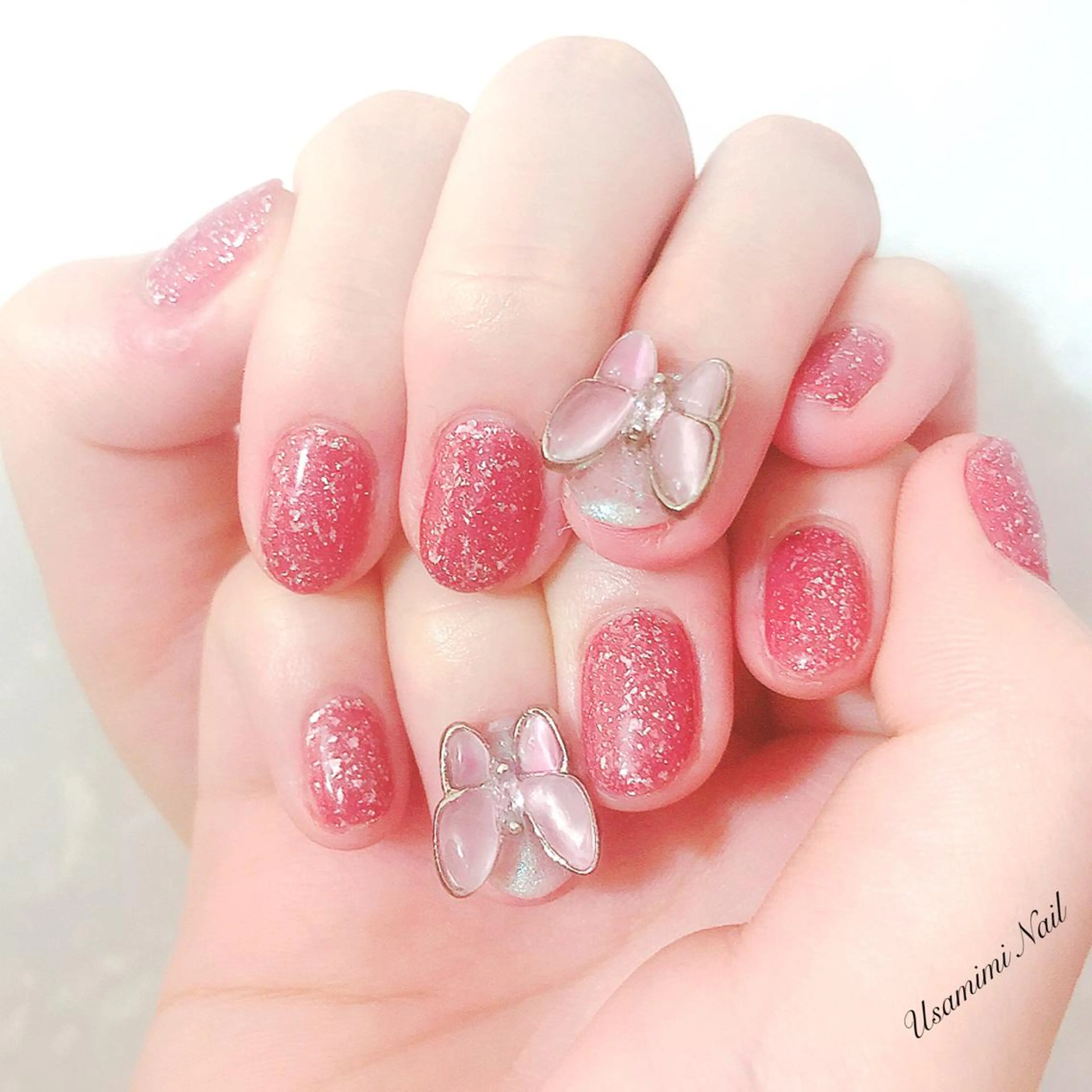 ネイル ハンドネイル USAMiMi 🐰💕のネイルデザイン