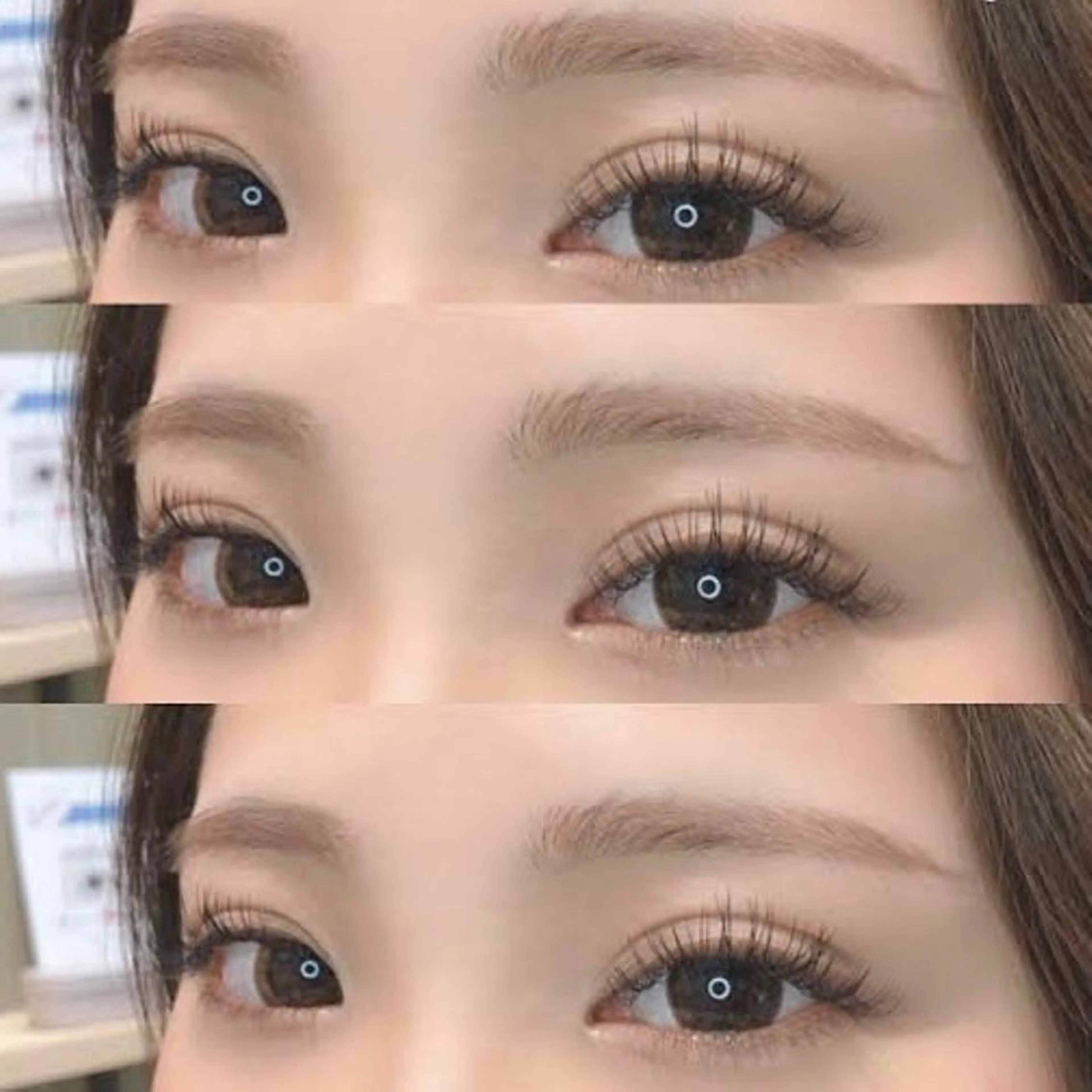 【マツエク】フラットラッシュ　​〜​100本の写真