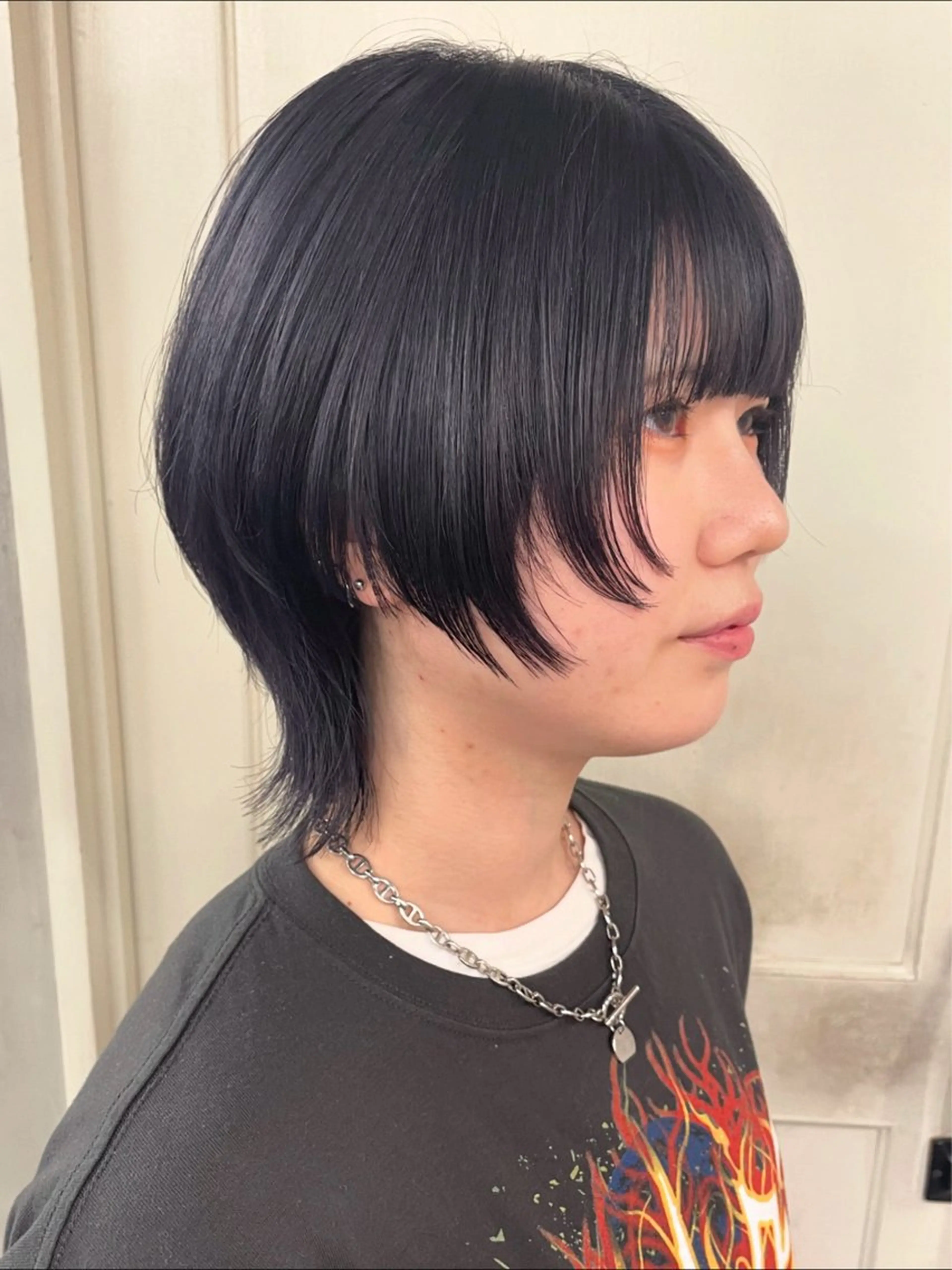 ★ご新規様限定★⌇🩵ブリーチ無しダブルカラー🩵⌇カット + ブリーチ無しダブルカラー + 外部補修トリートメントの写真