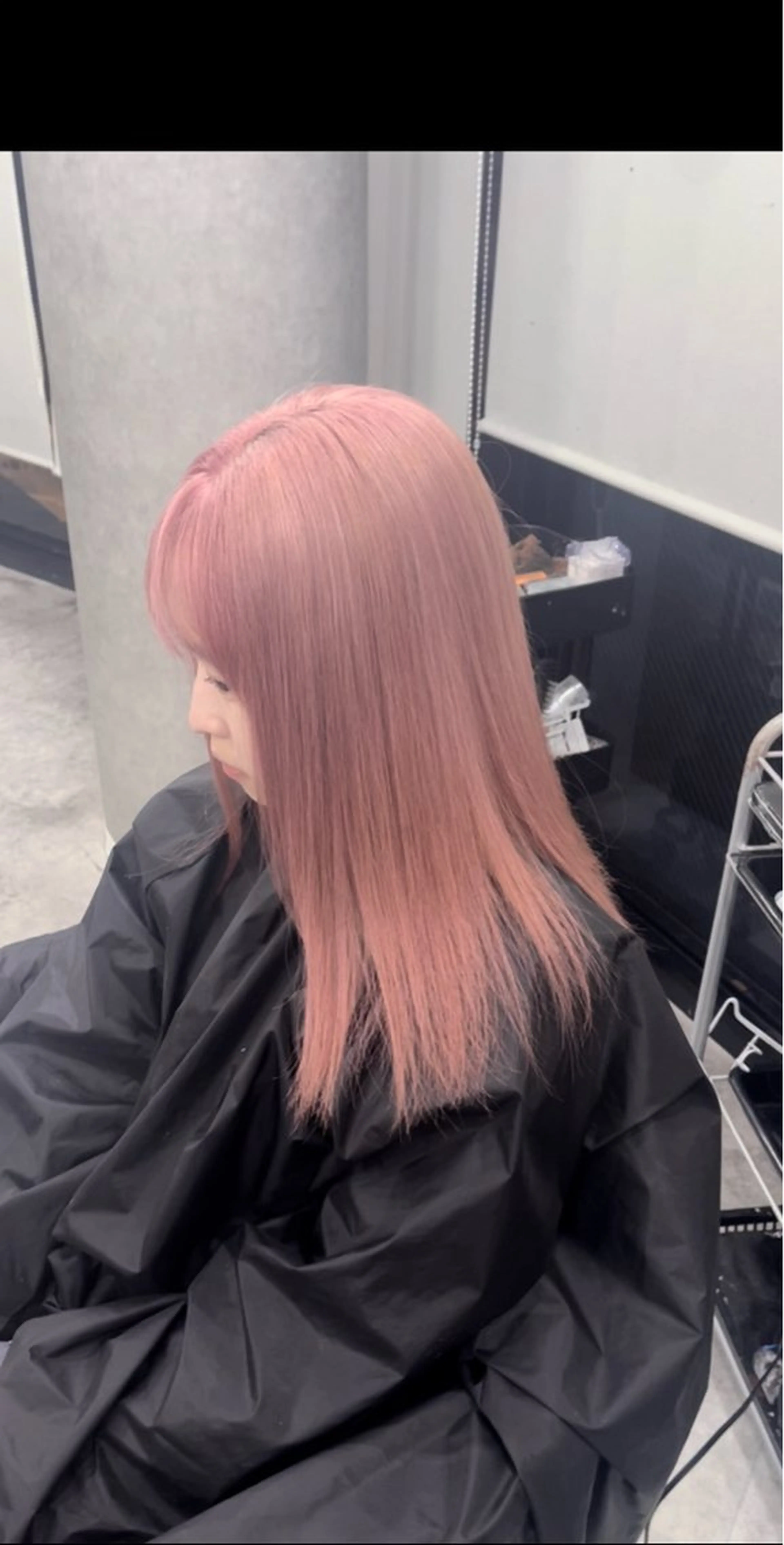 ロング カラー 縮毛矯正モデル 募集中Yuuriのヘアスタイル