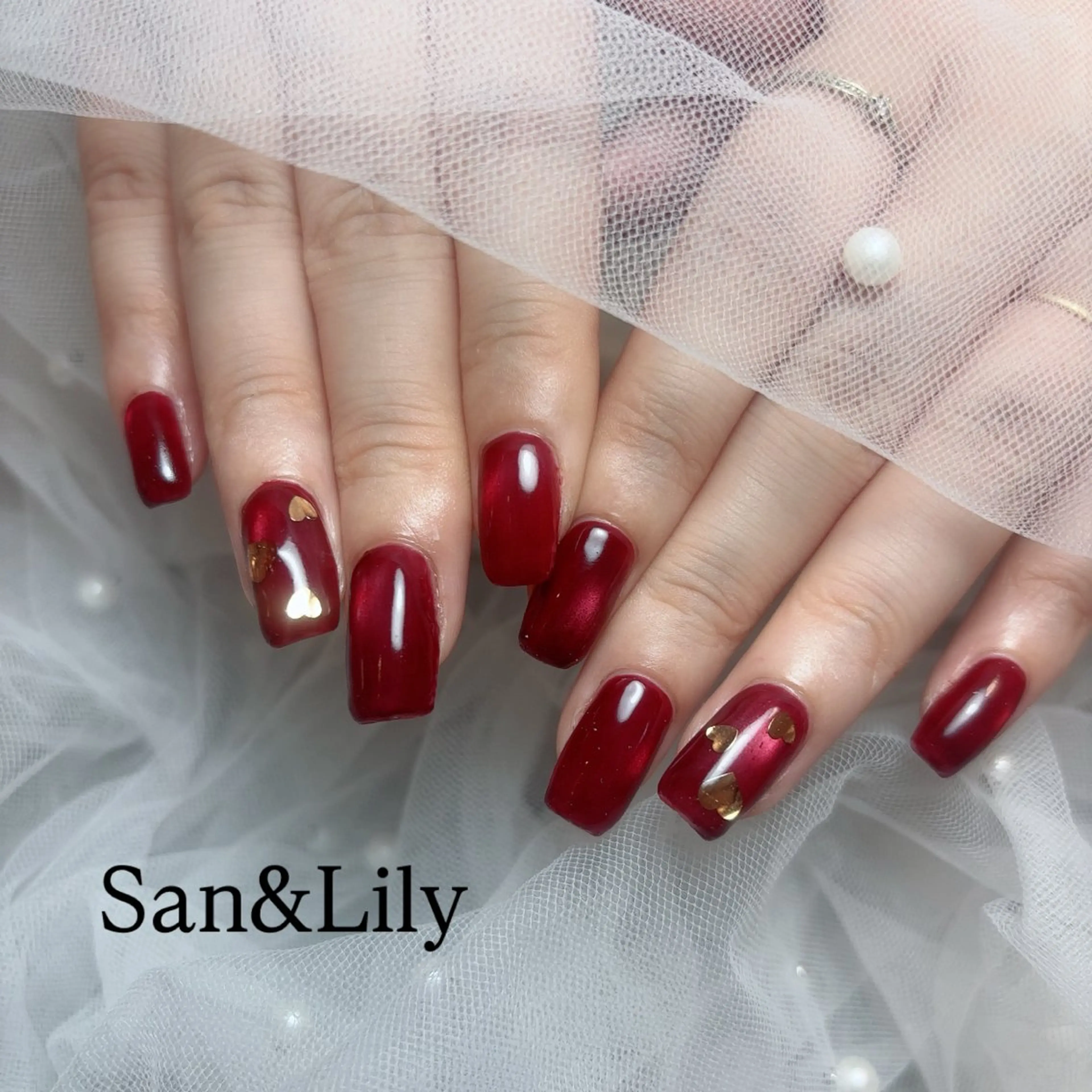 ネイル ハンドネイル San＆Lily madokaのネイルデザイン