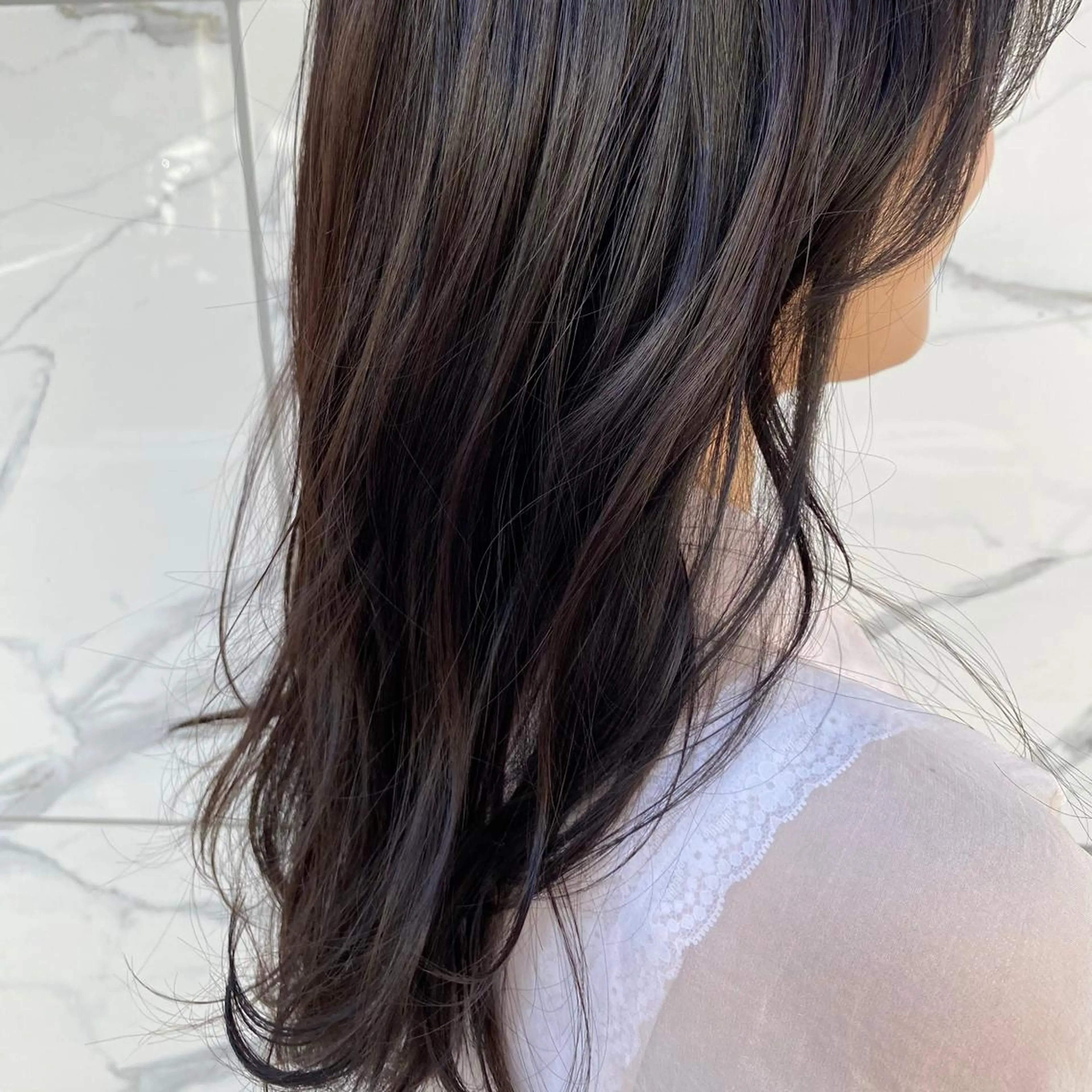 ロング 新宿/韓国風レイヤー 髪質改善/渋谷直樹のヘアスタイル