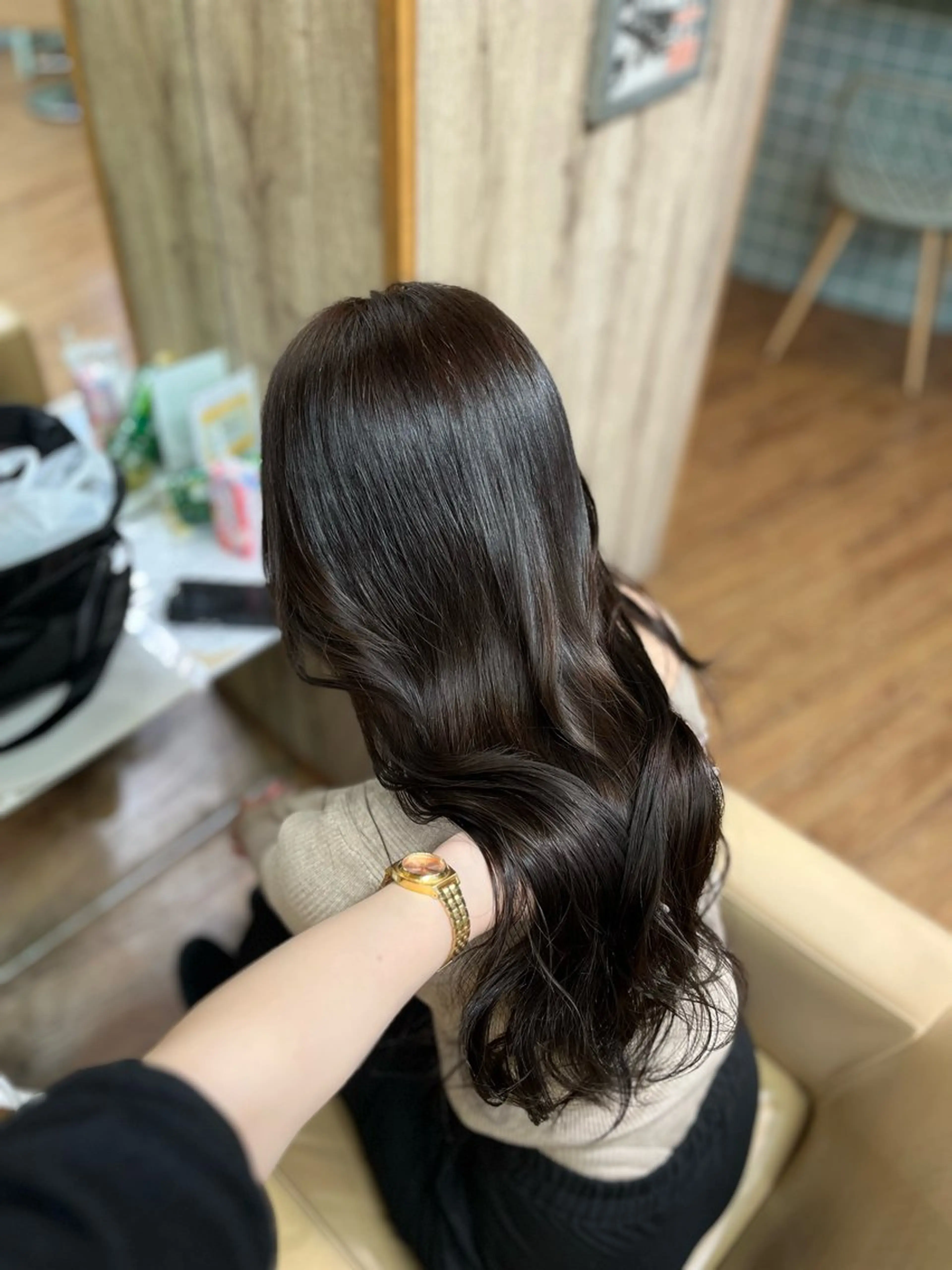 ロング カラー ヘアカラー KUREA /ブリーチ・艶髪モテのヘアスタイル