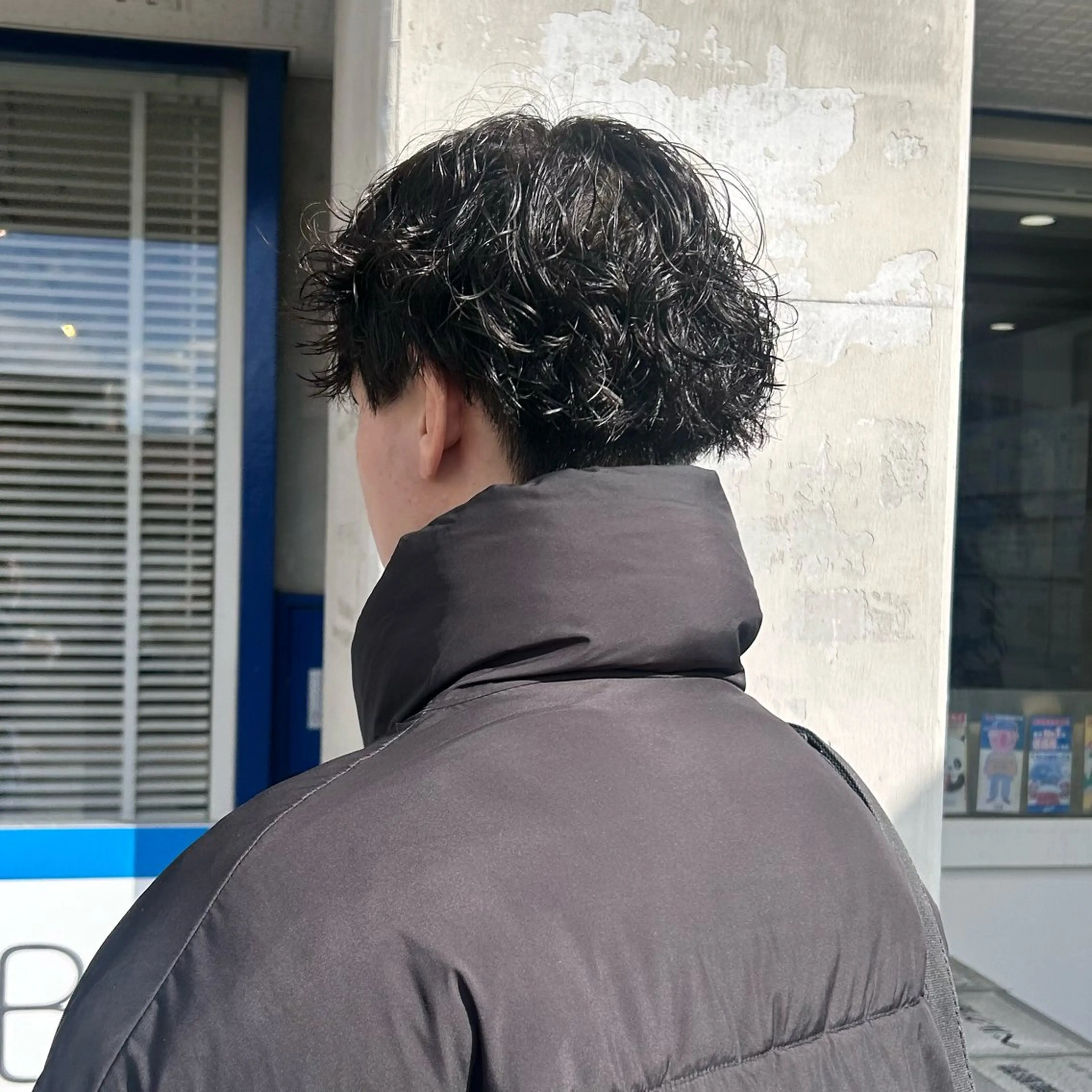 パーマ メンズ 韓国メンズ特化 パーマSatskiのヘアスタイル