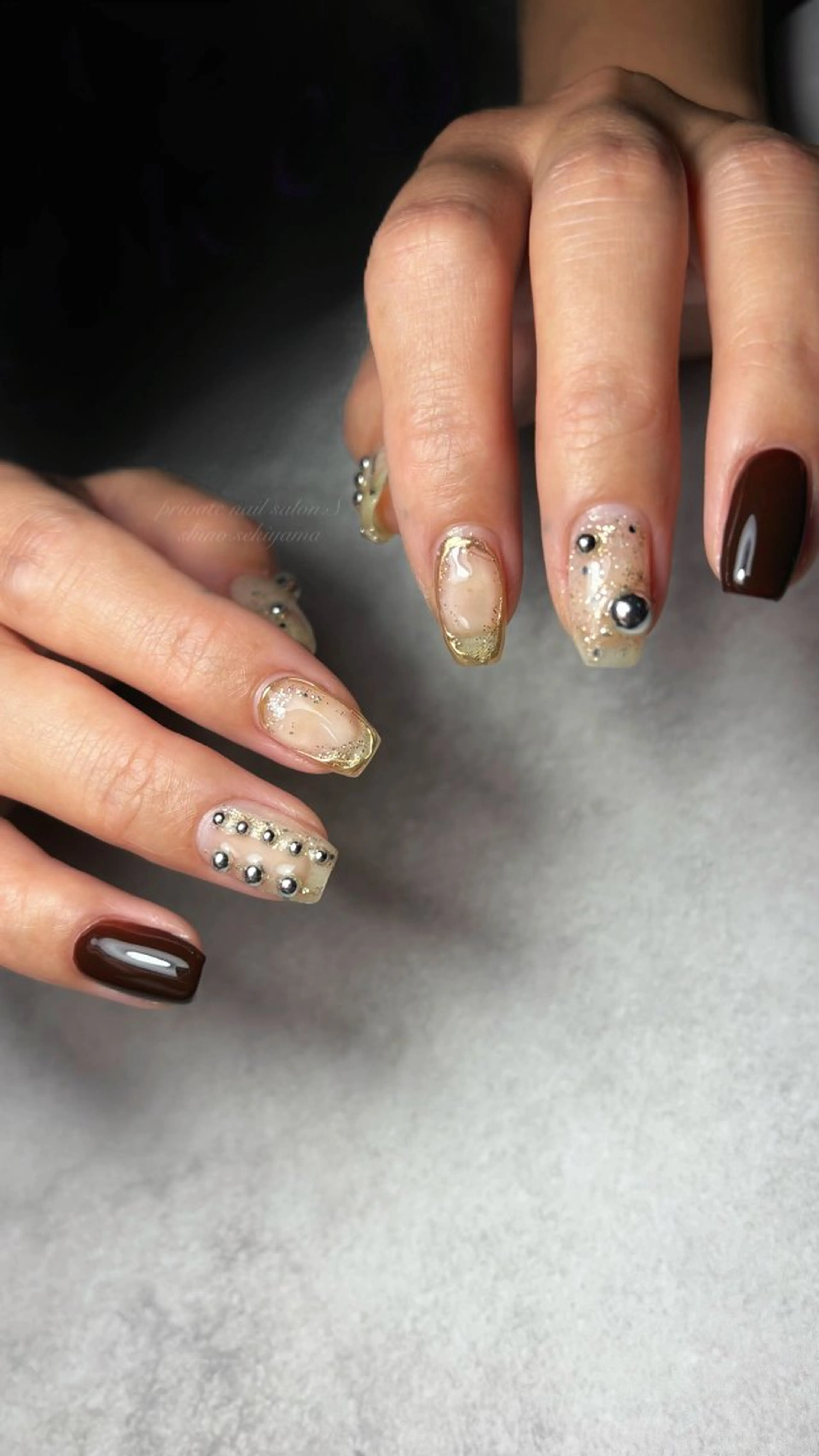 ネイル ハンドネイル 関山 志乃のネイルデザイン