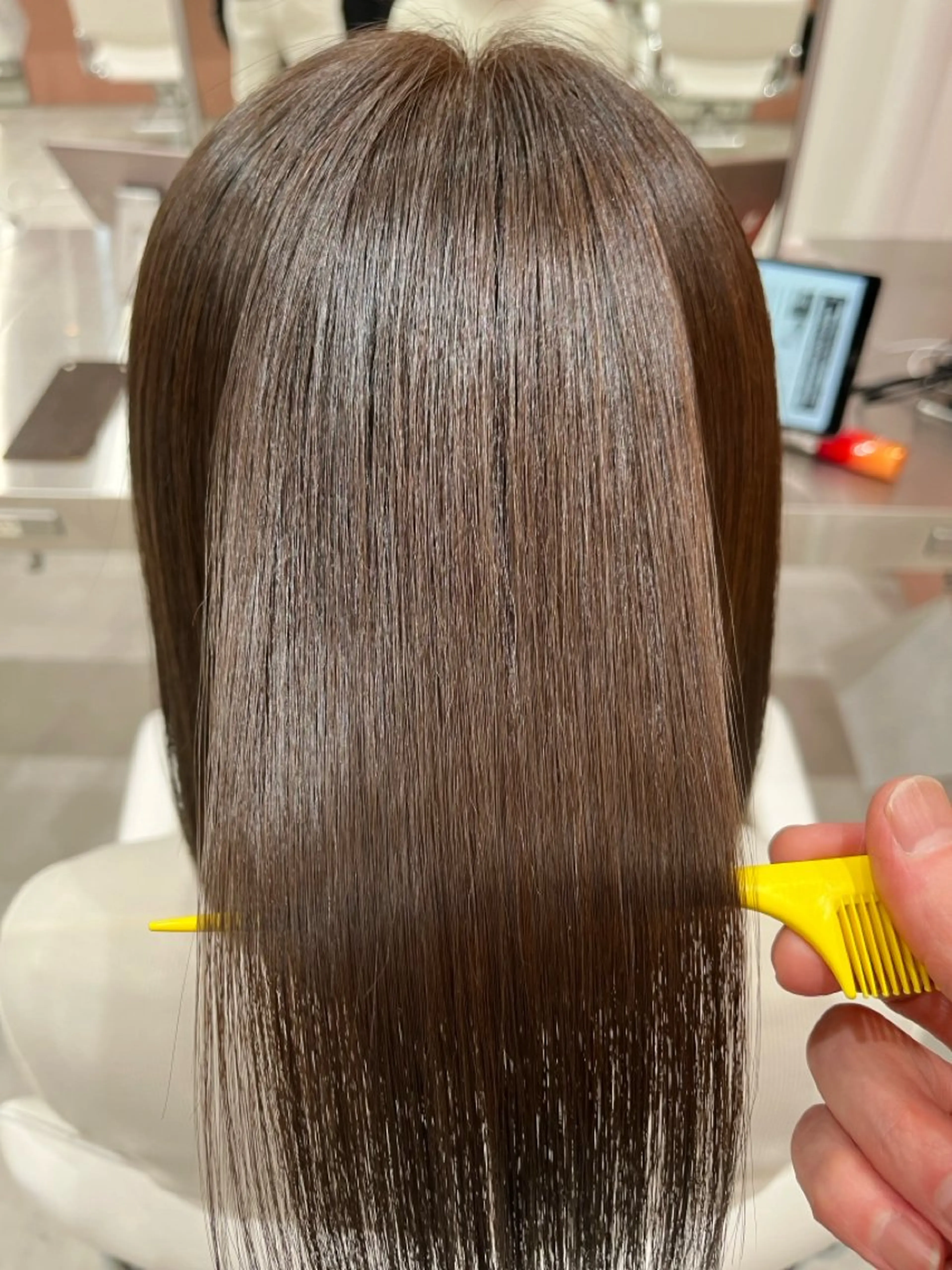 セミロング 🐰美髪カラー／ア レンジ🐰きょかのヘアスタイル