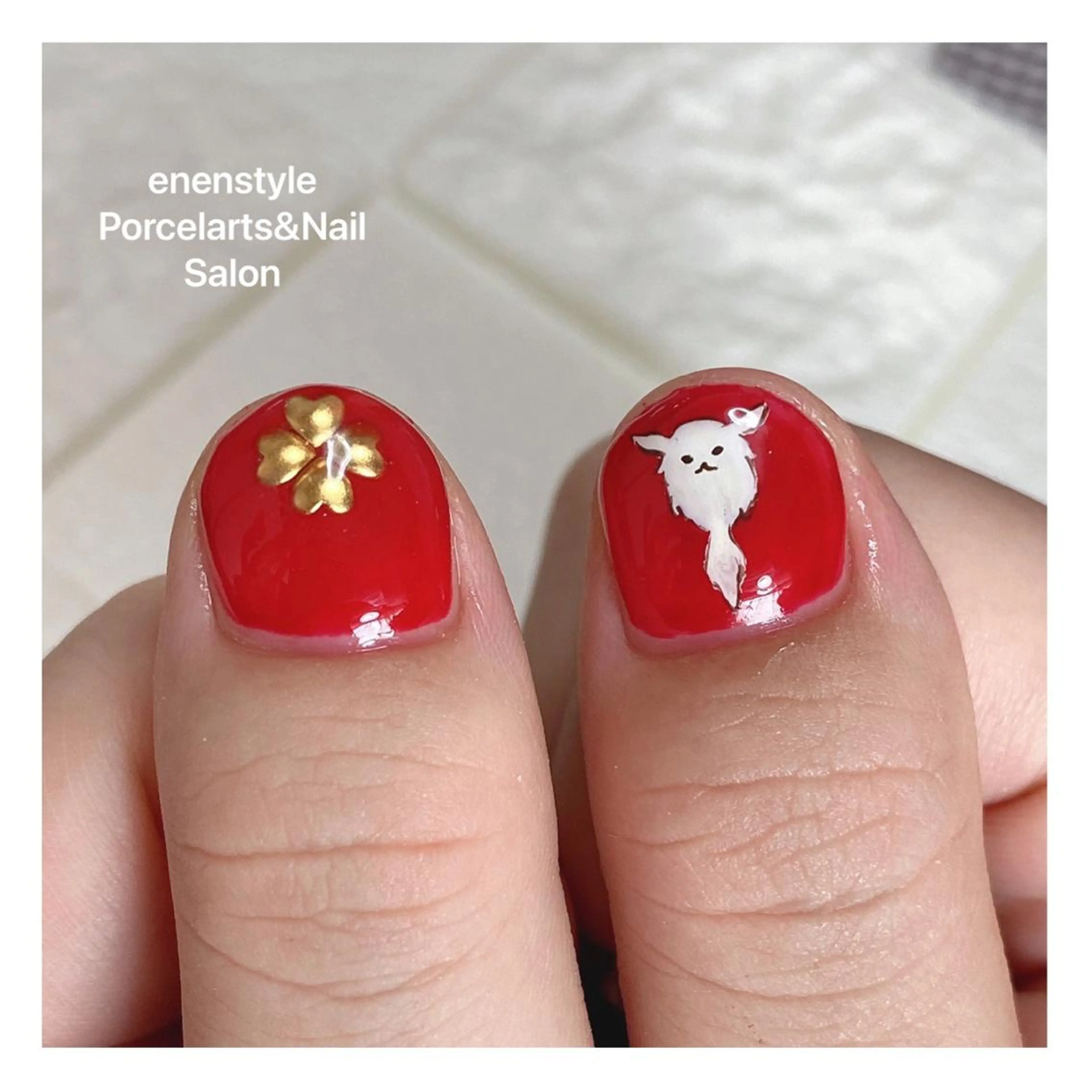 ショート ネイル 👑enen style👑のネイルデザイン