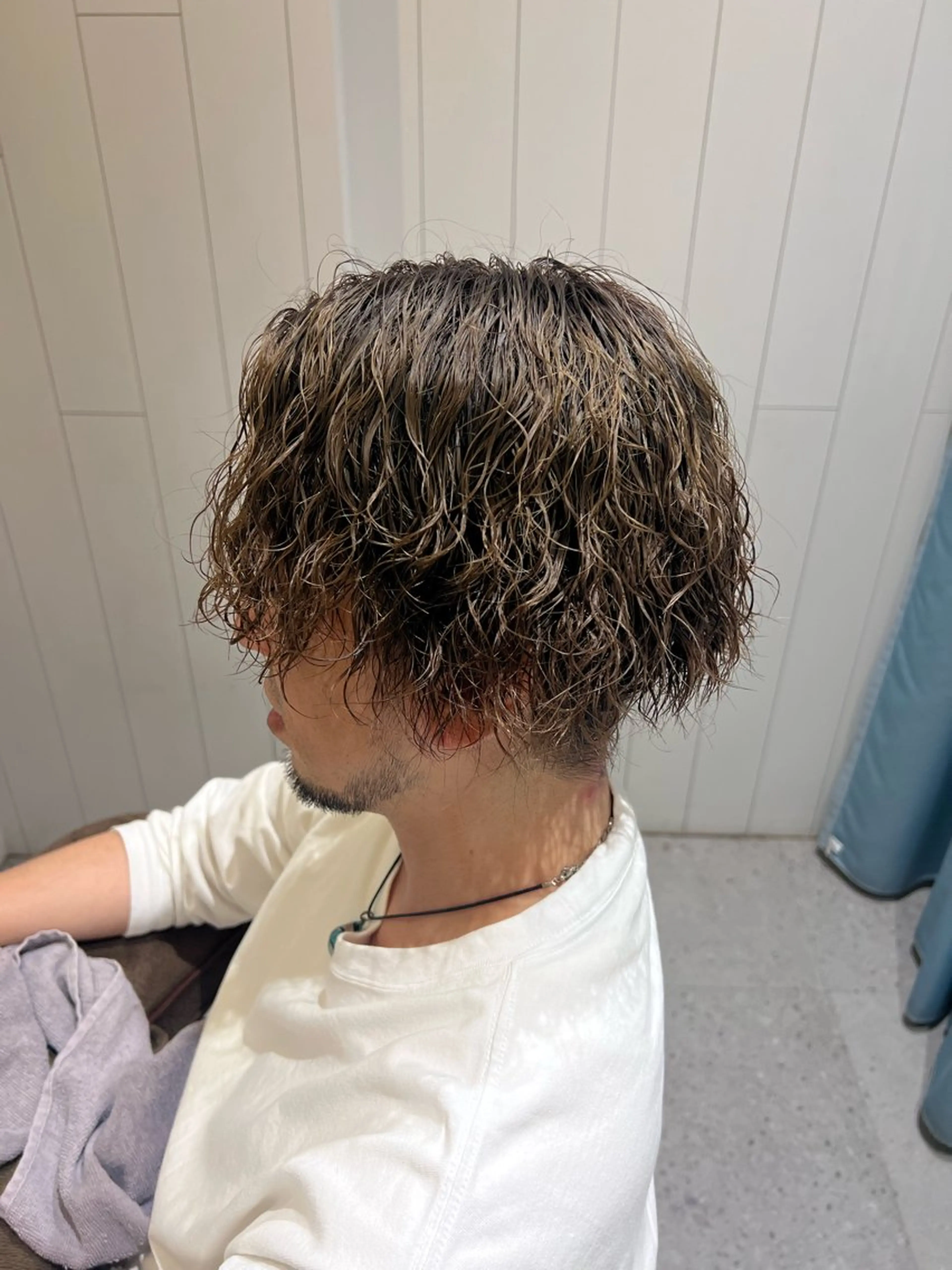 パーマ メンズ メンズパーマ ツイストスパイラルパーマ スパイラルパーマ デジタルパーマ募集‪ 平木亜美‪のヘアスタイル