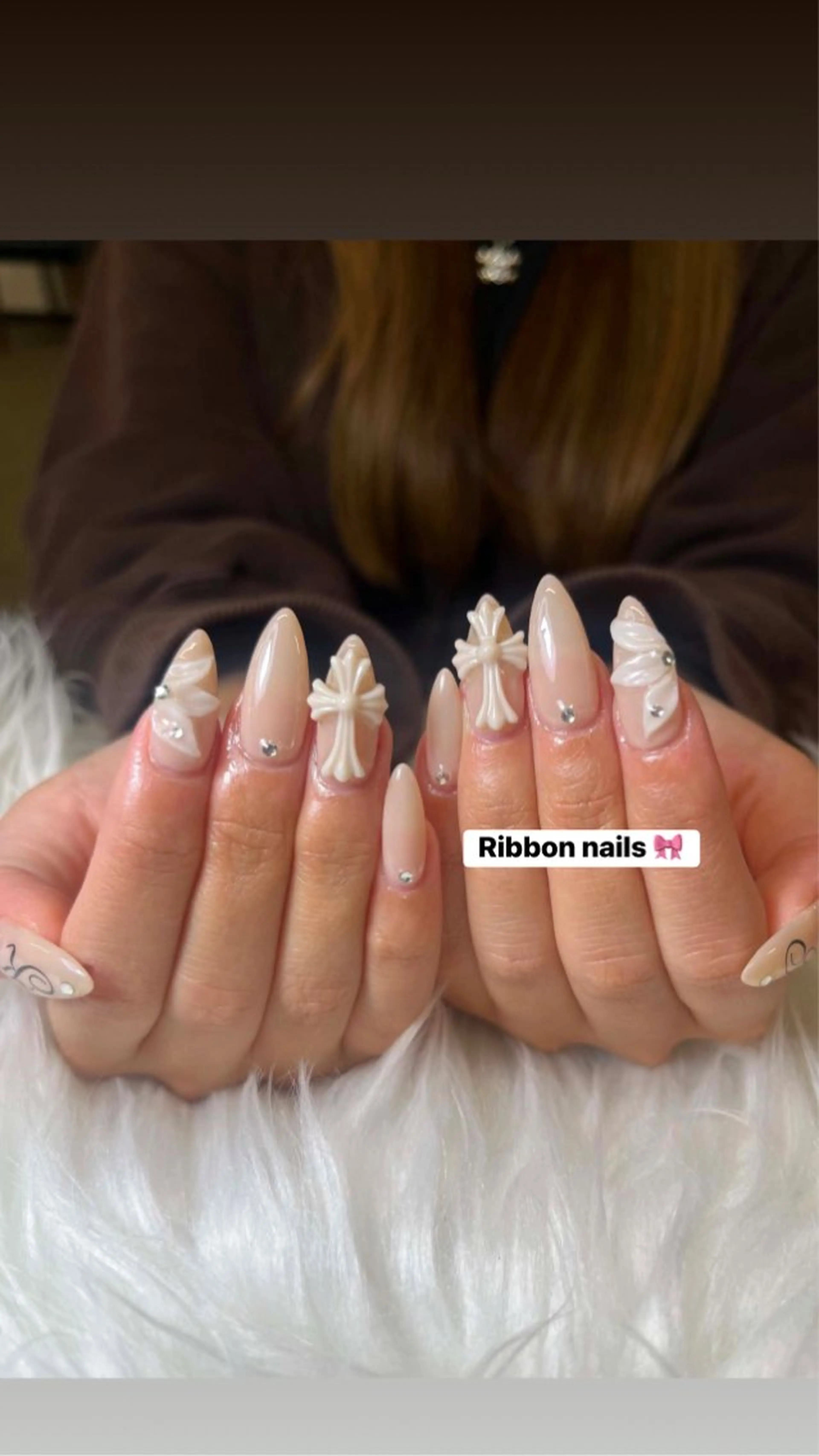 ネイル アートネイル ストーンネイル ネイルチップ ハンドネイル NiJi Nailsのネイルデザイン