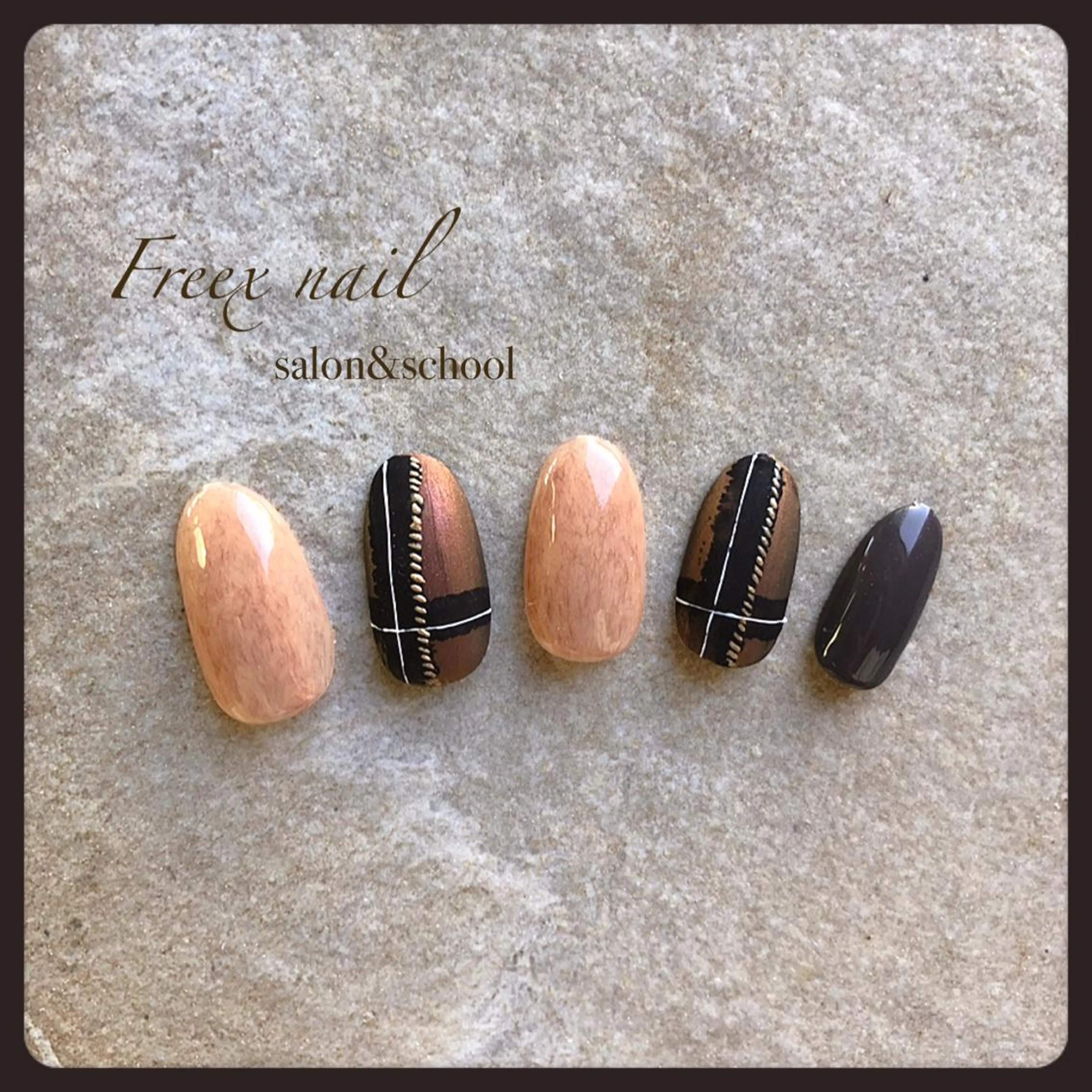 ネイル ハンドネイル ハンドケア freex nail /ニュアンス/個性派のネイルデザイン
