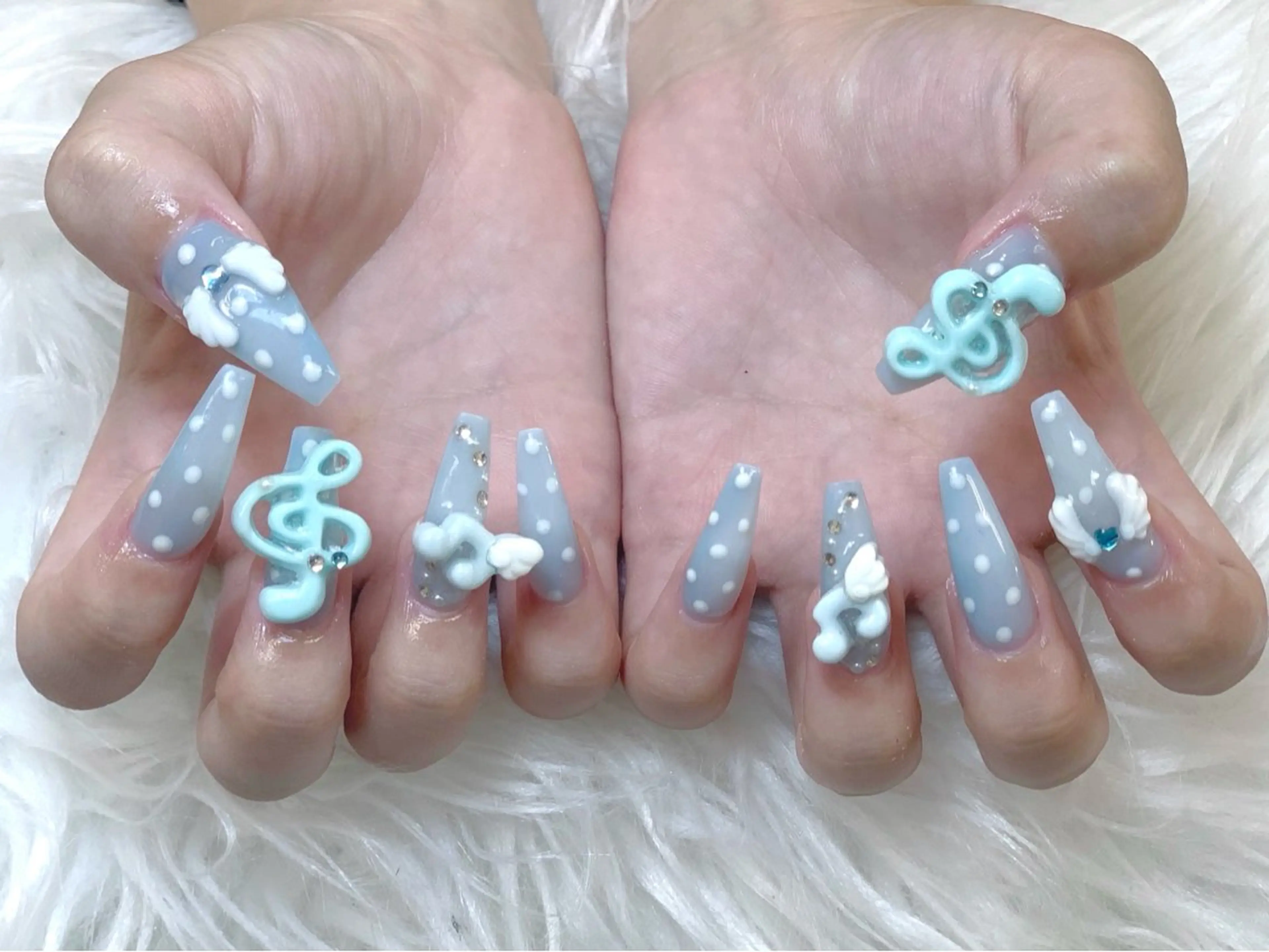 ネイル ハンドネイル ANH NAIL ゴテゴテ専門店💎のネイルデザイン