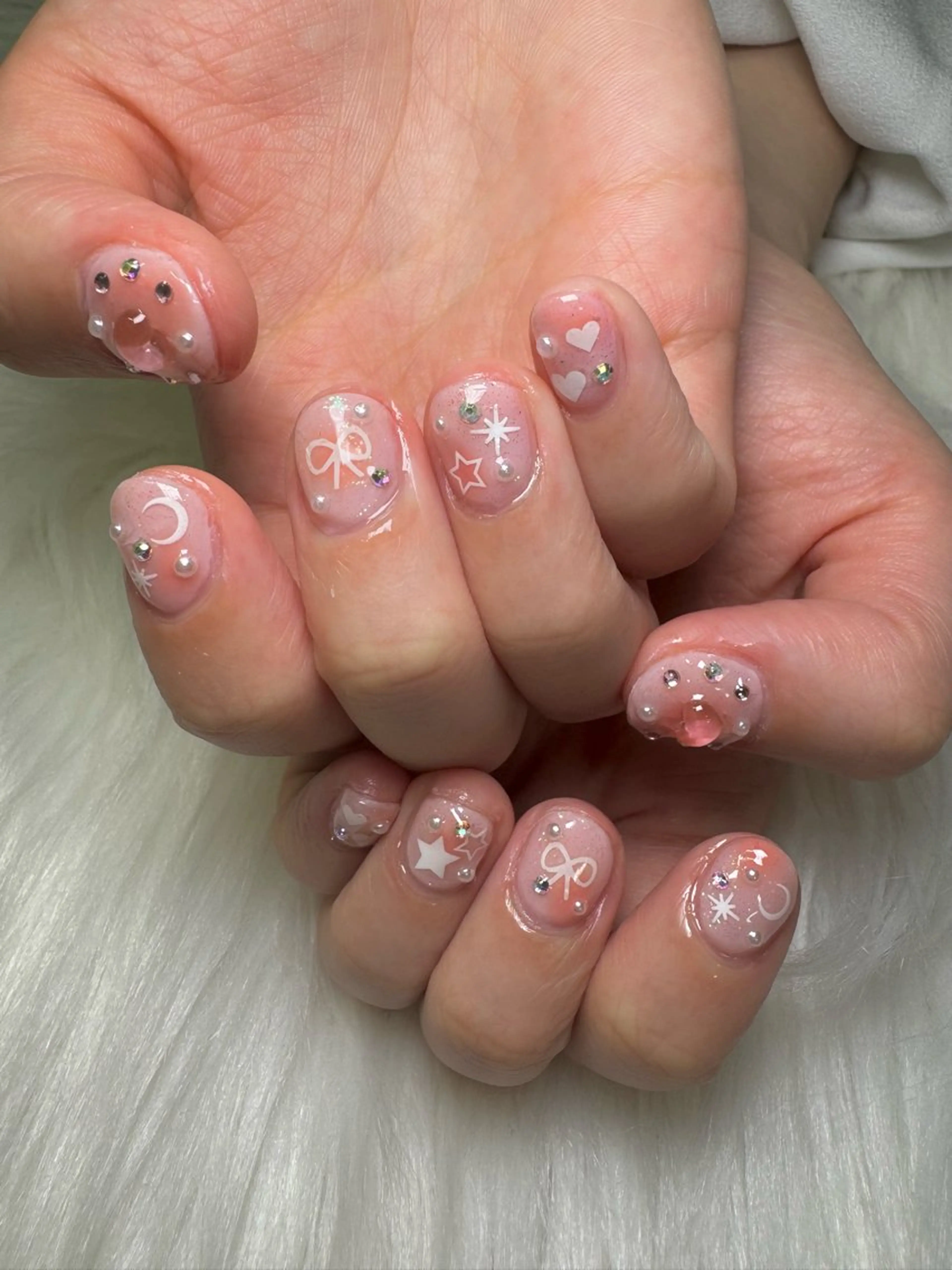 ネイル ハンドネイル 黒川 実祐のネイルデザイン