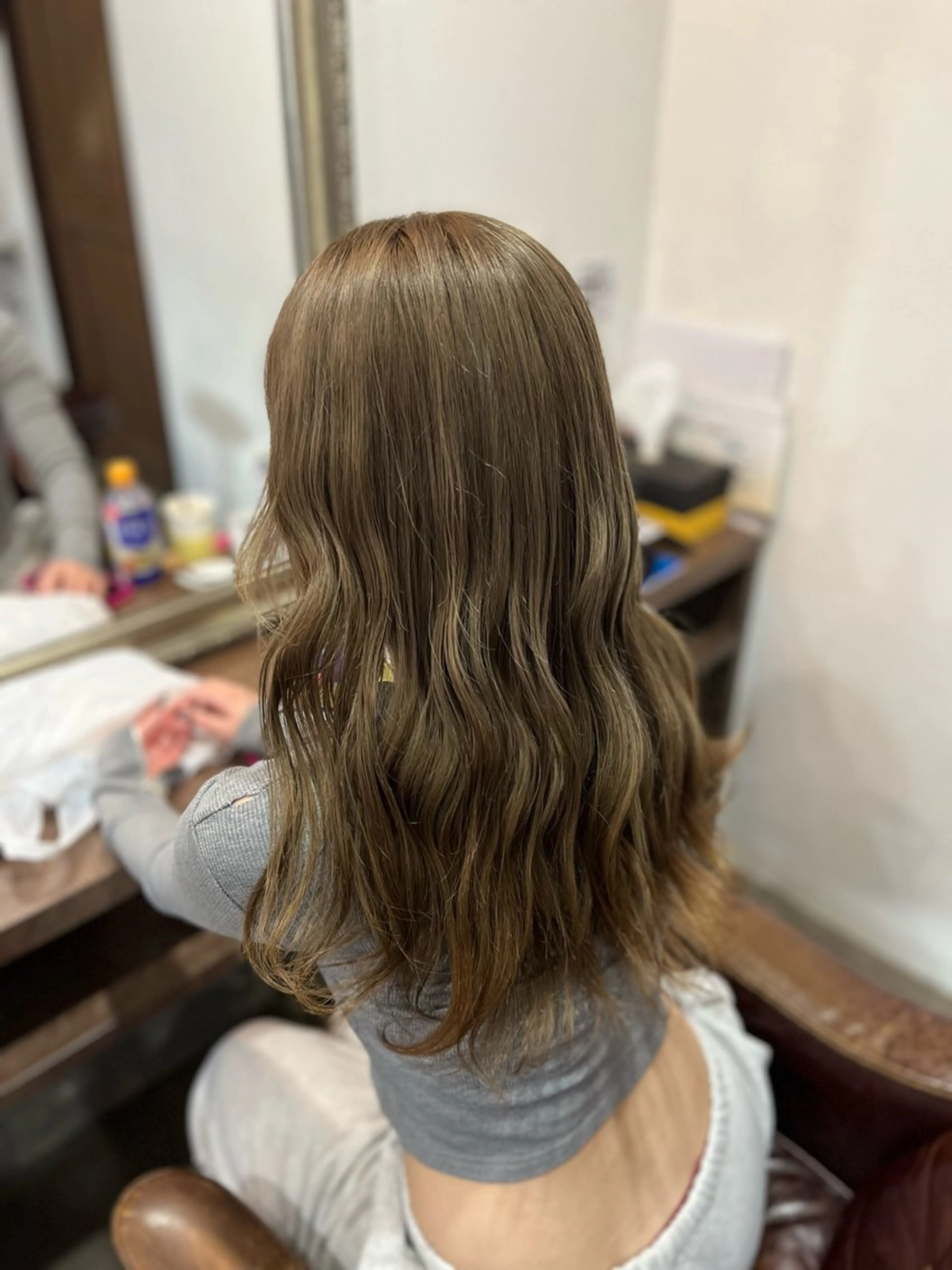 ロング 🫧ベージュカラー× レイヤー🫧HARUのヘアスタイル