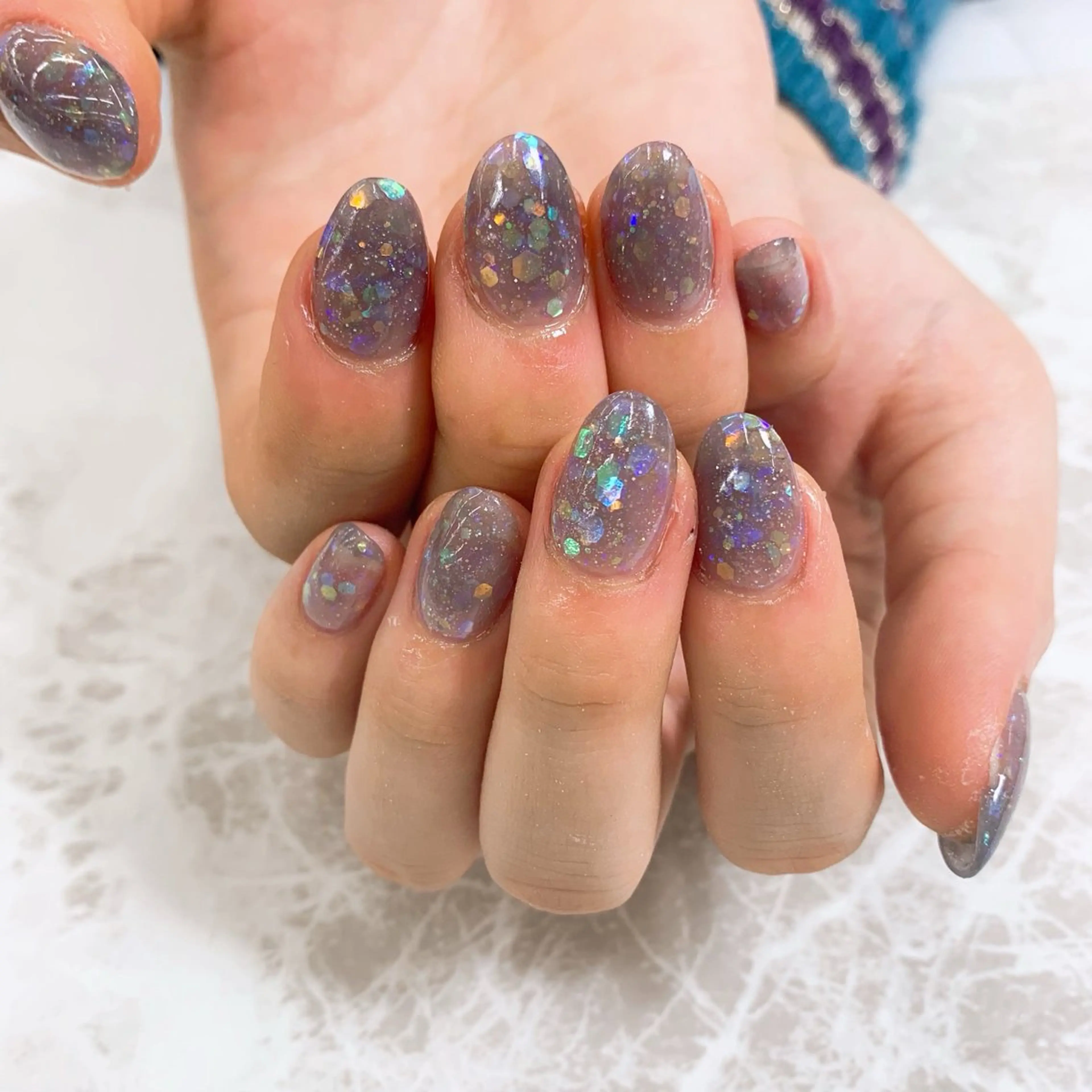 ネイル ハンドネイル ⭐︎休業中の練習⭐︎ JNA認定講師髙橋のネイルデザイン