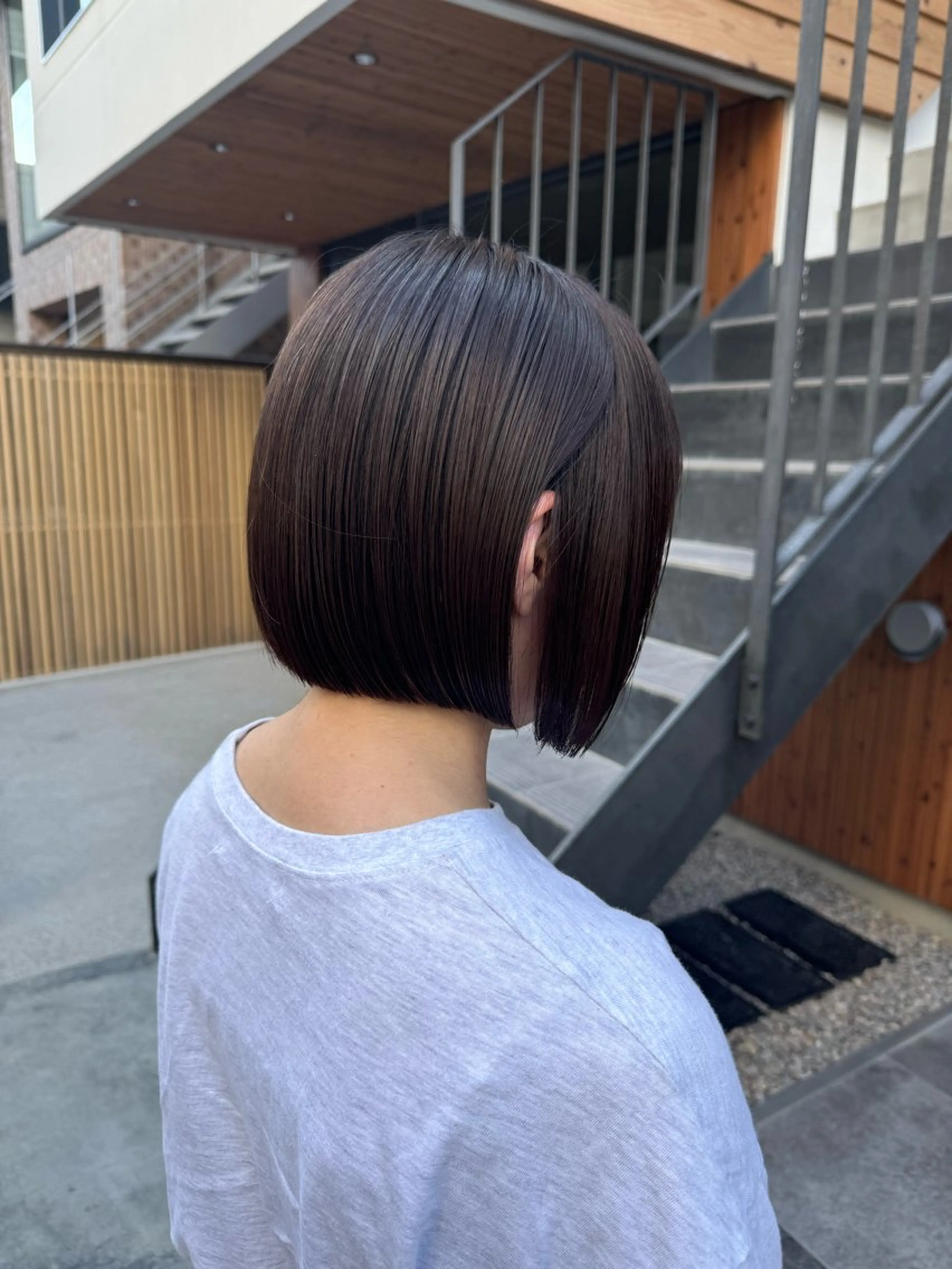 ショート カット トリートメント Qin shaire salon 原宿所属・🌿パーマ/ボブ/ レイヤー/Mikiのヘアスタイル