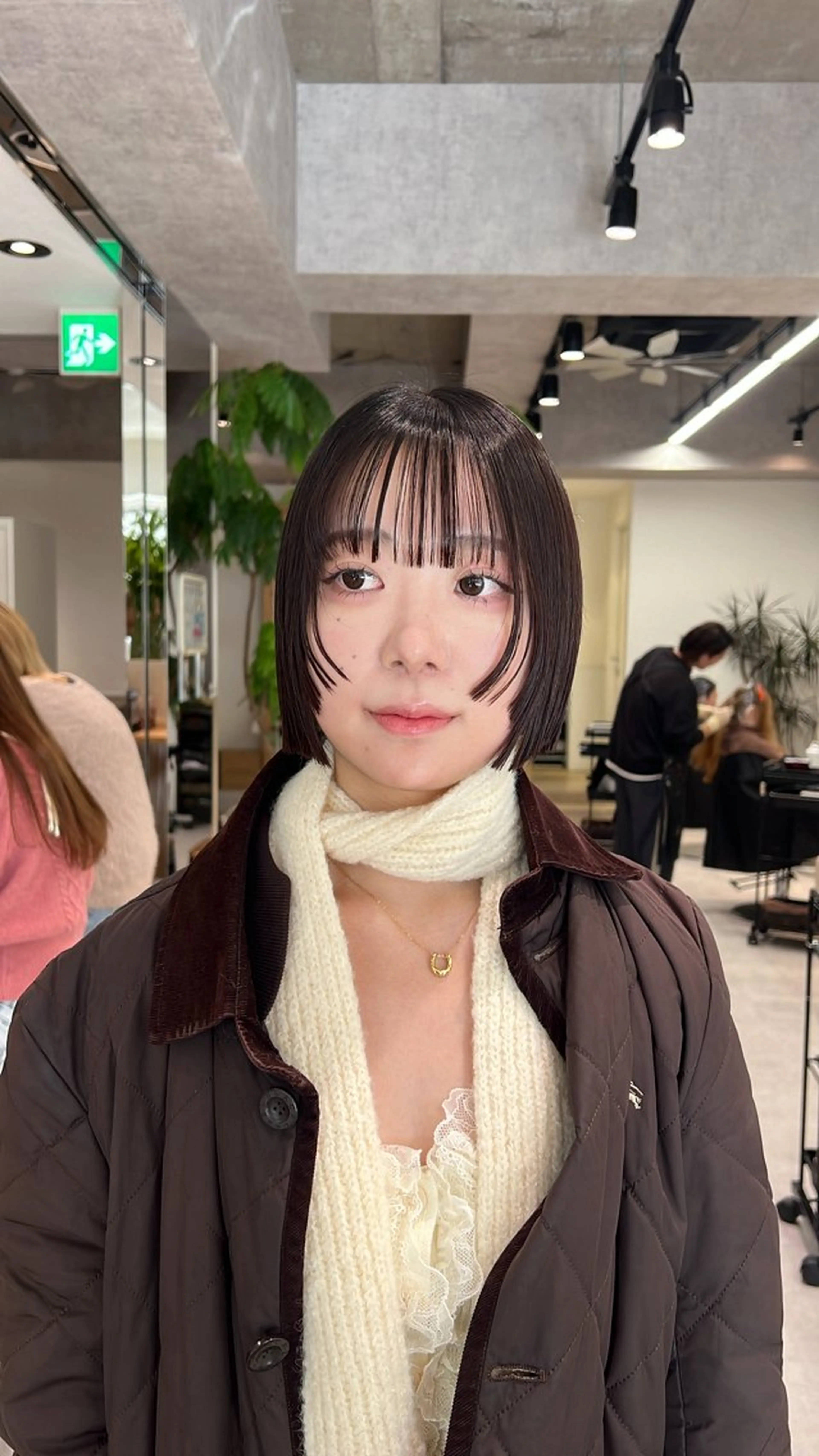 ショート ボブ カット 透明感カラー/ボブ / MARIE🍇のヘアスタイル