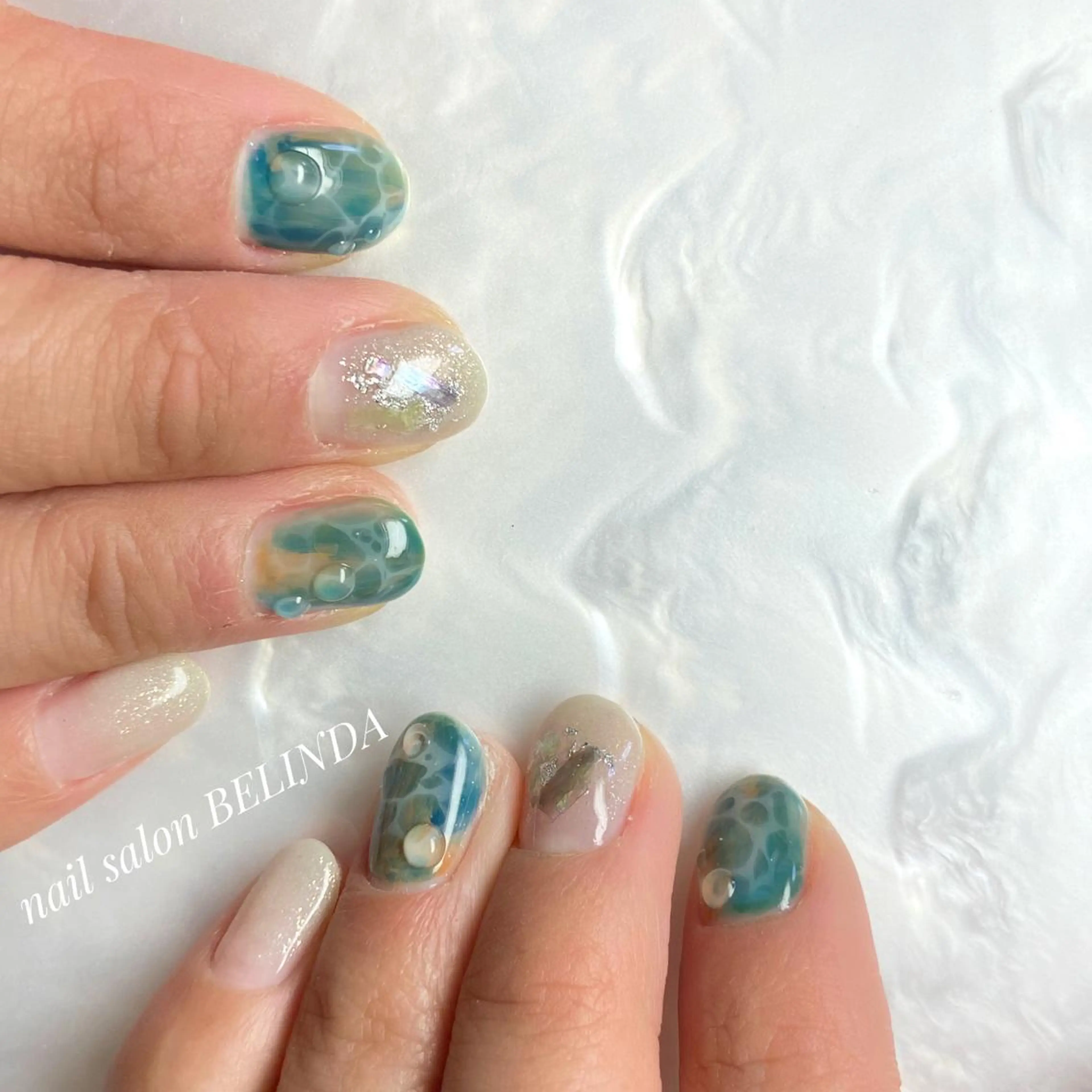 ショート ネイル ハンドネイル 毛利 ゆりあのエステ・リラクイメージ