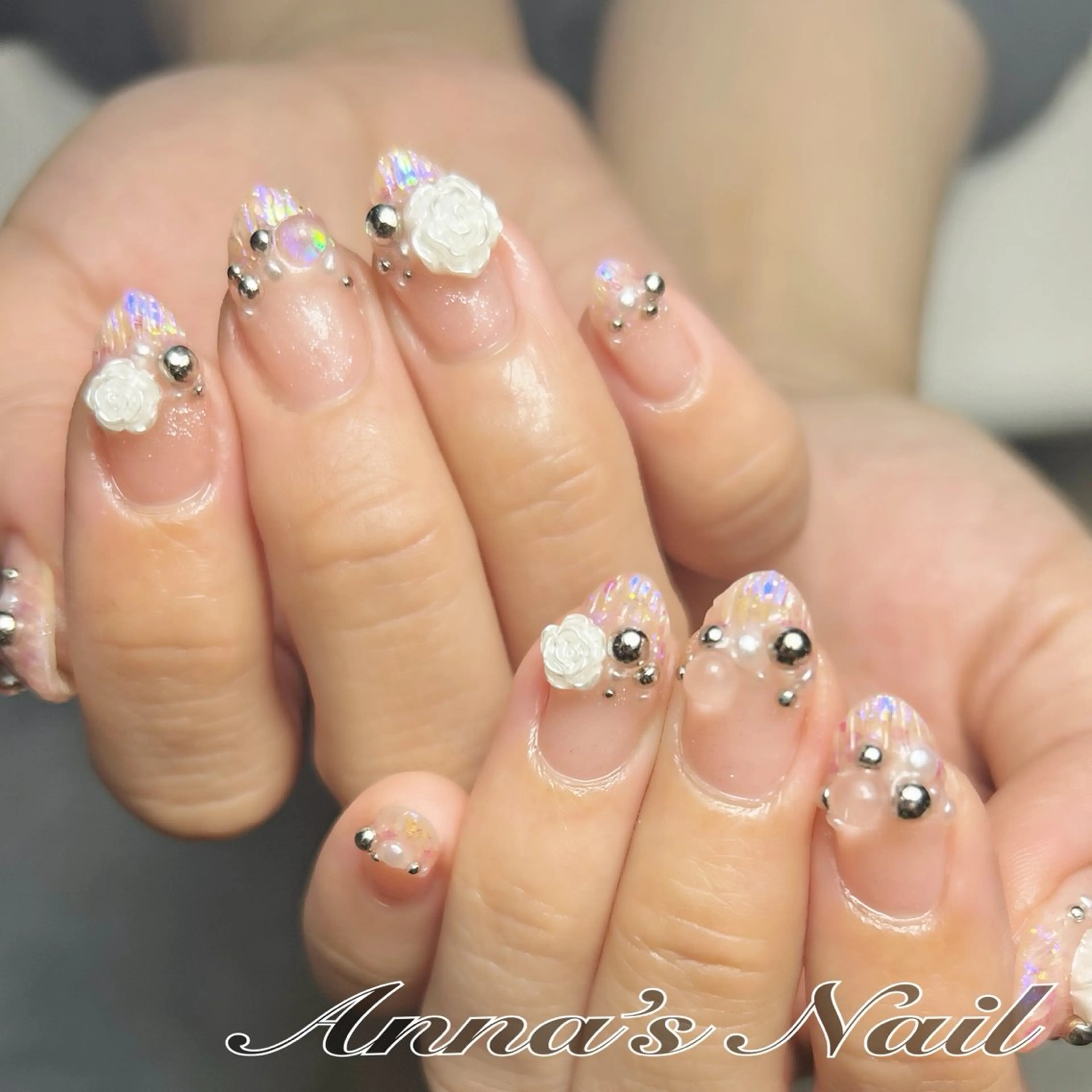 ネイル ハンドネイル 清口 杏奈のネイルデザイン