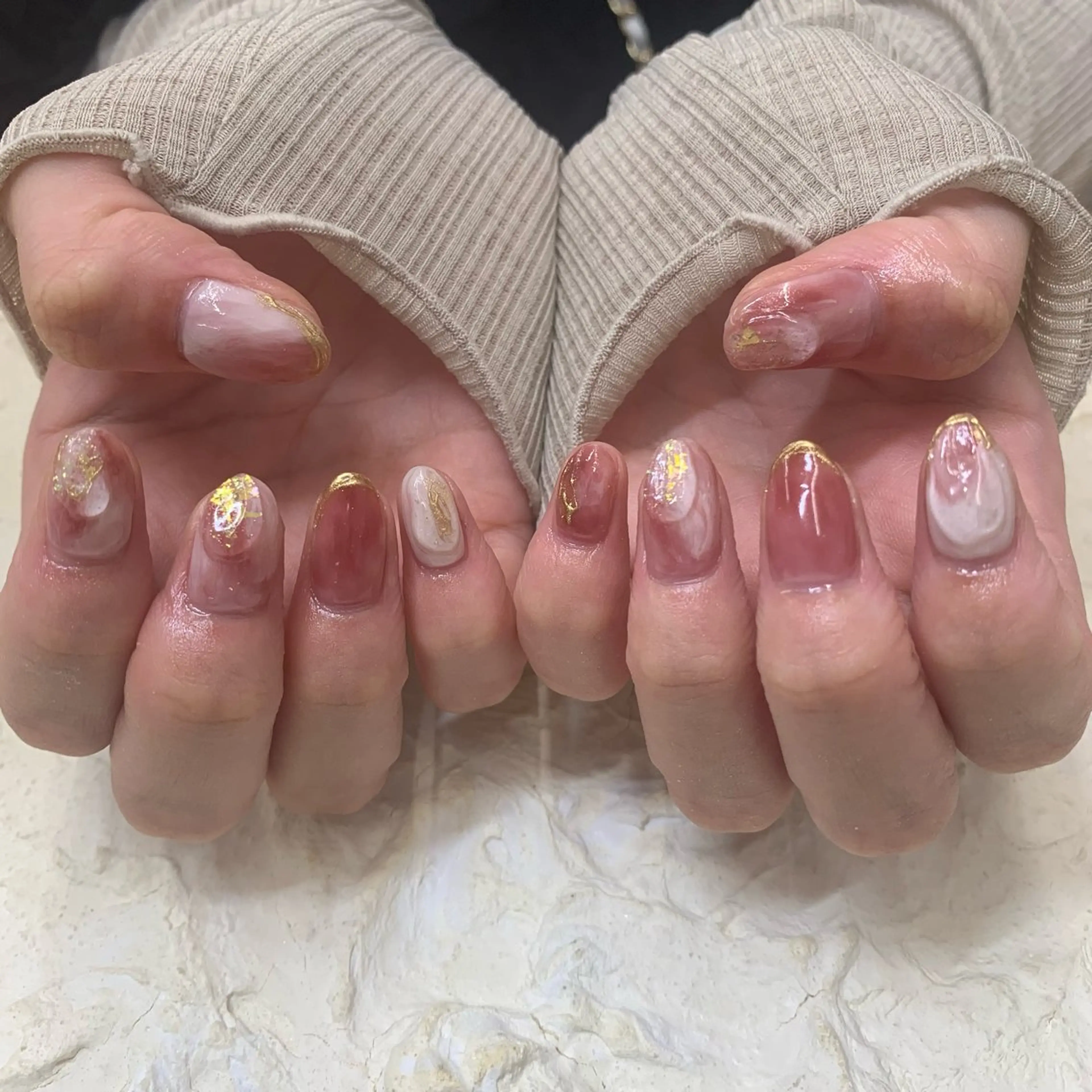 ネイル マキノ ユイのネイルデザイン