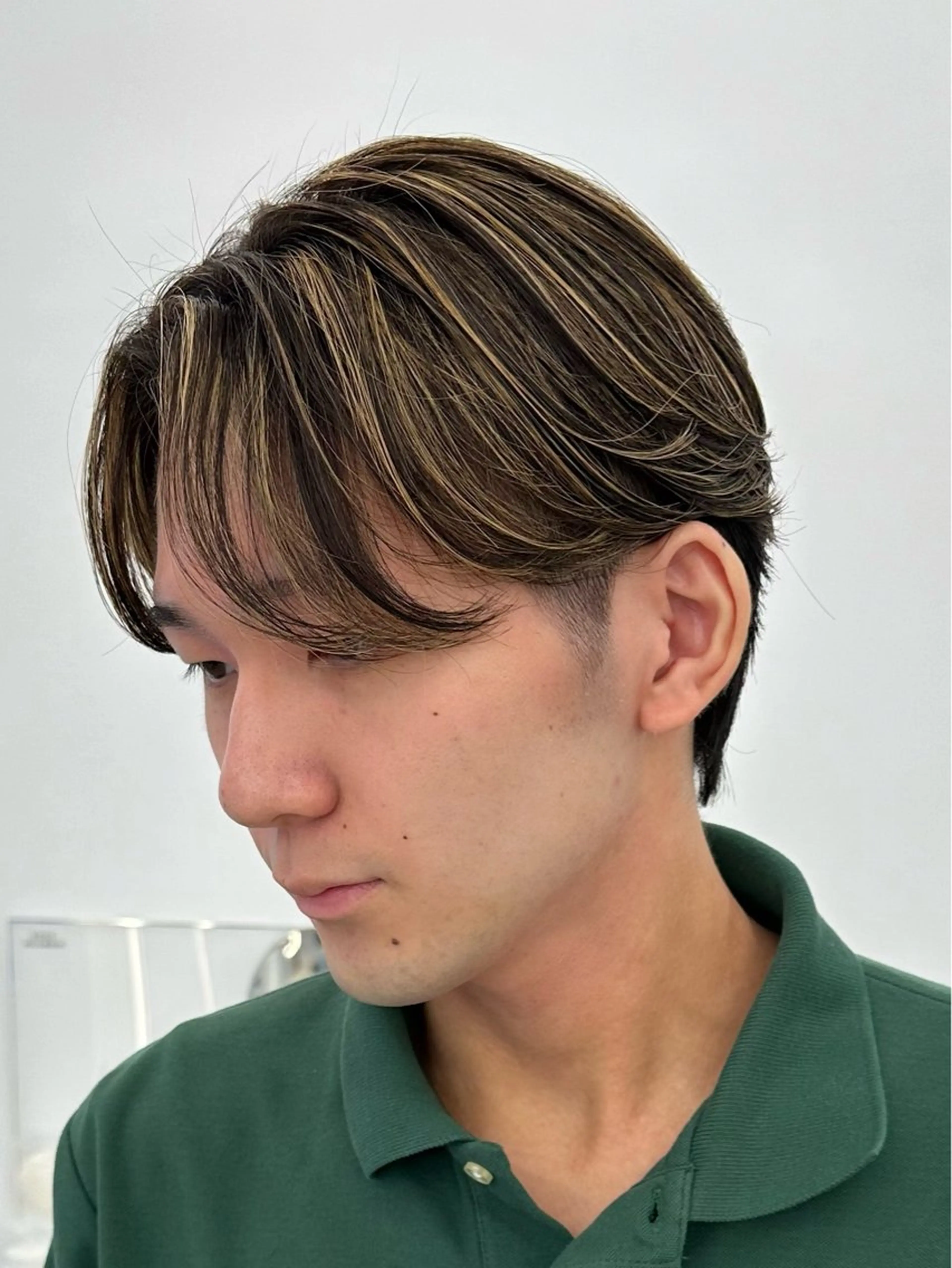 ショート カラー メンズ Vir by browのヘアスタイル