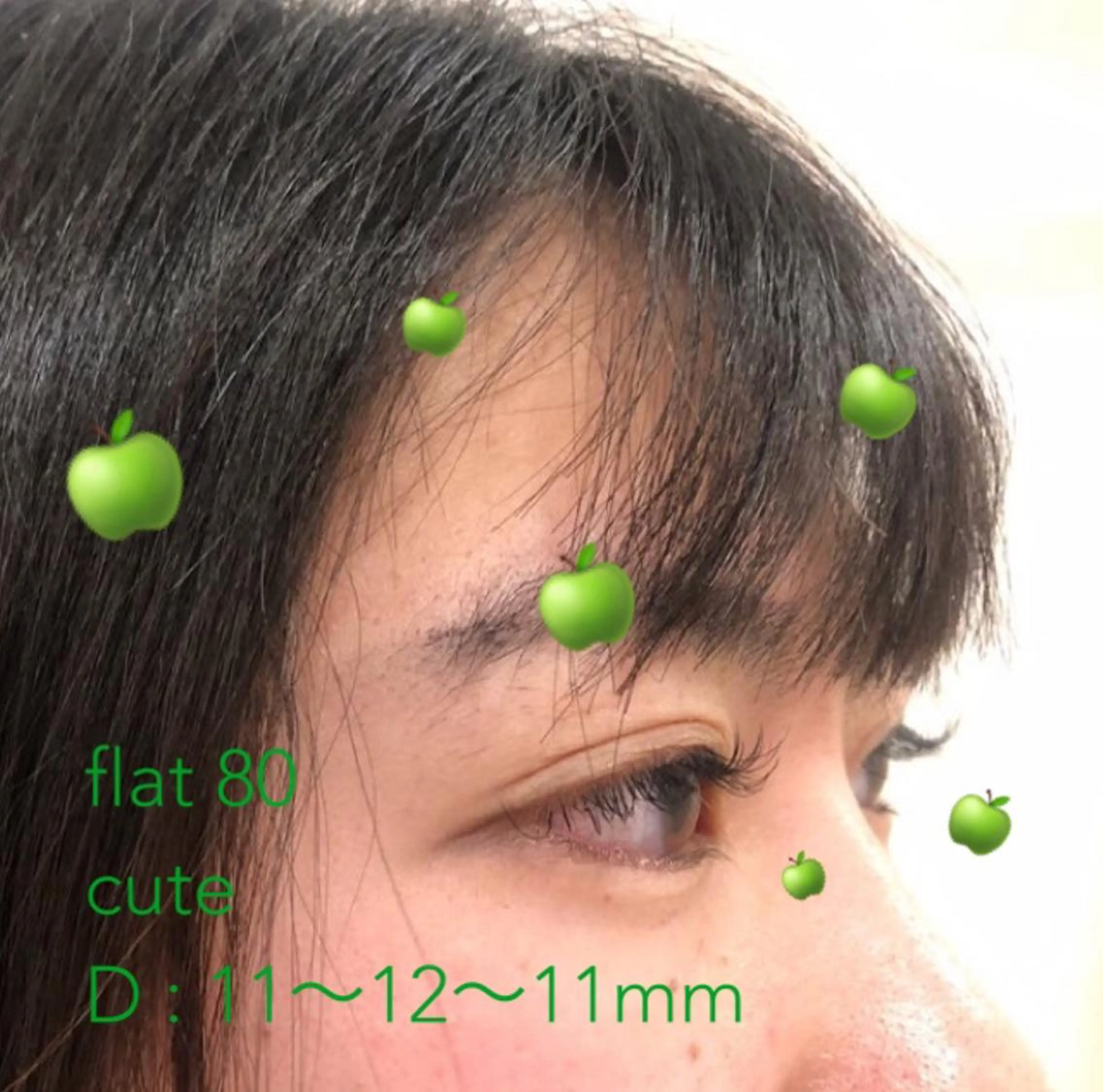 マツエク・マツパ nico:) 金井 紗楽のマツエク・マツパデザイン