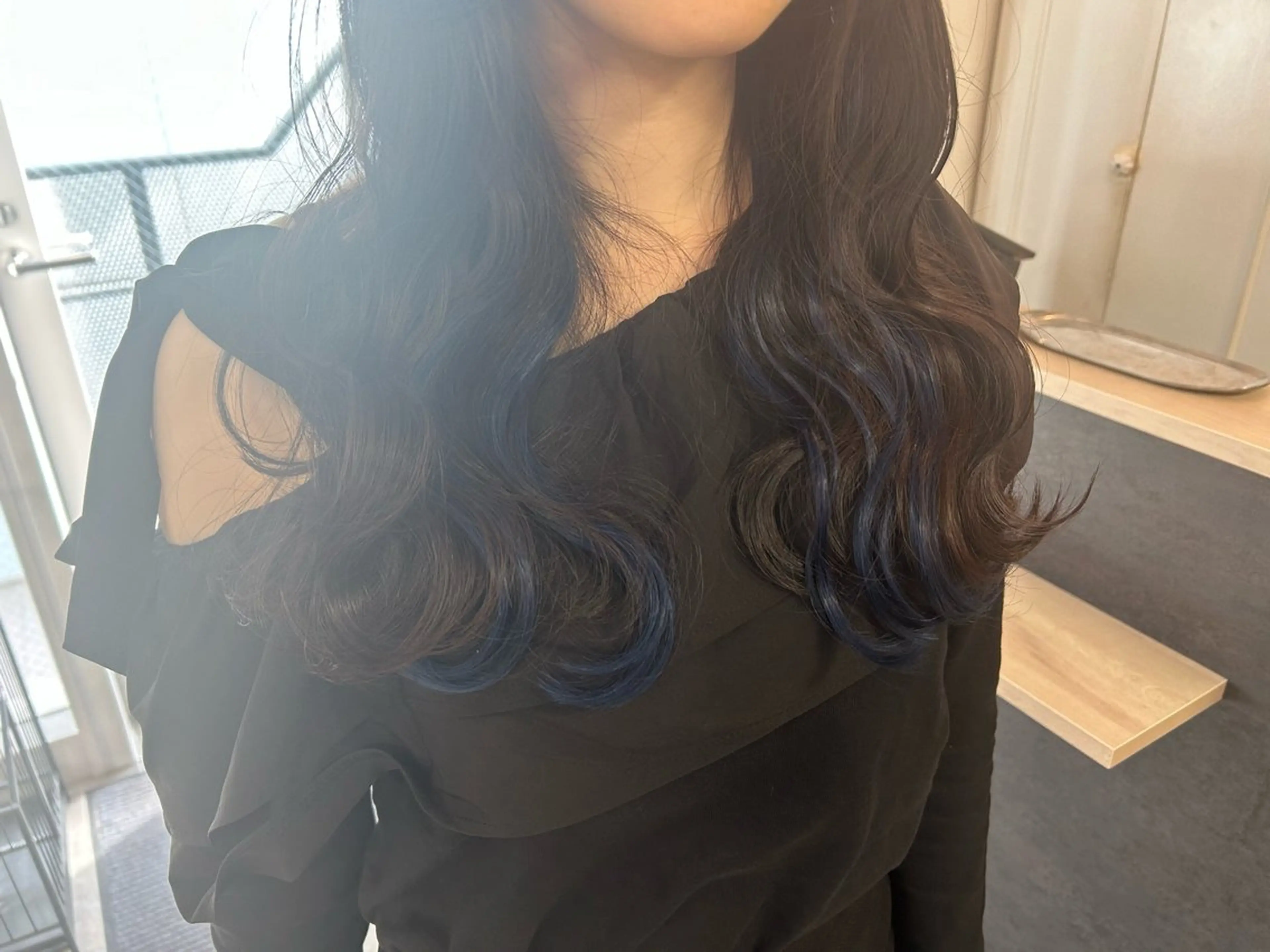 ロング 縮毛•ハイトーン ・着付け Runaのヘアスタイル