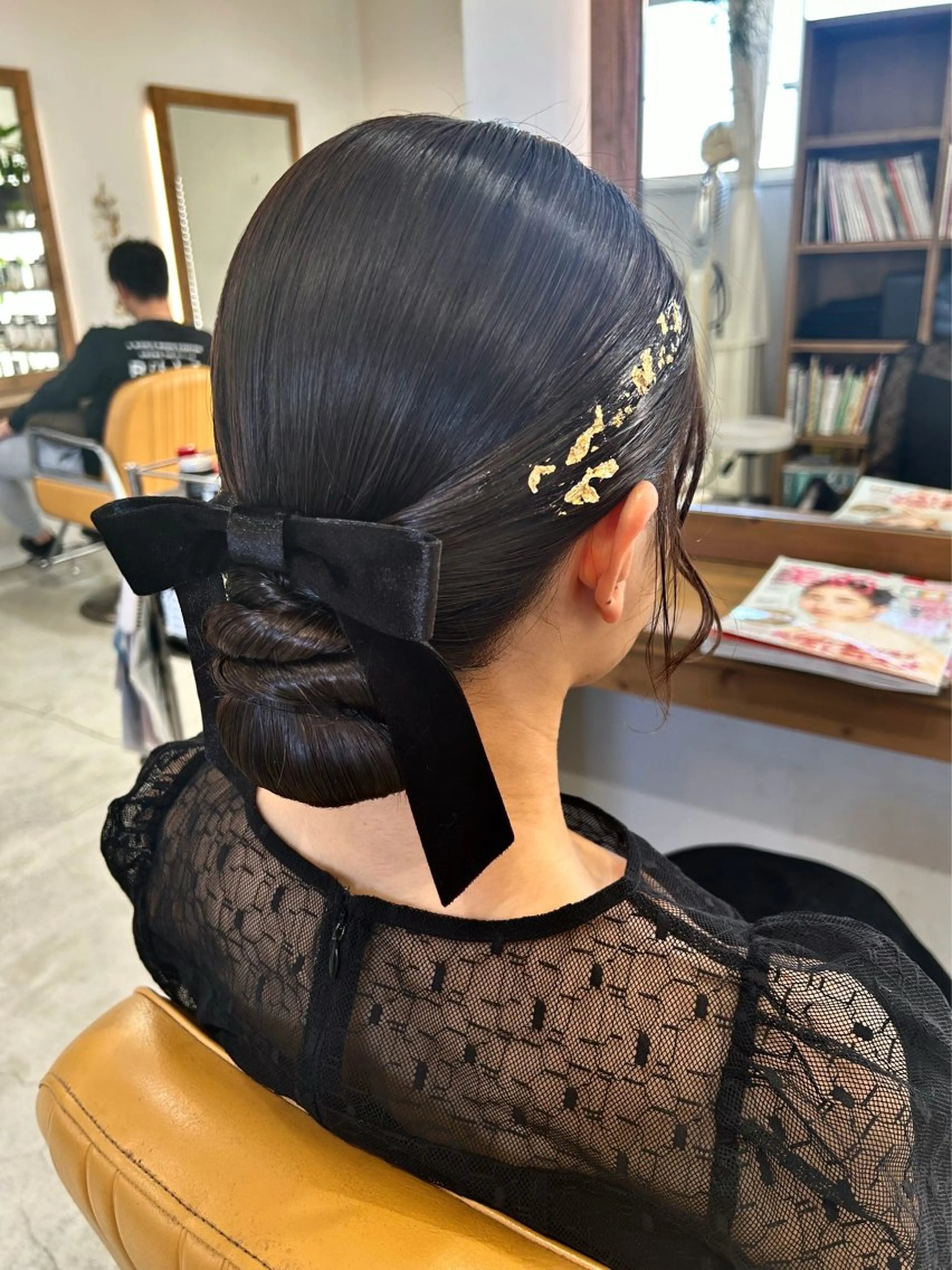 ミディアム 小澤 志穂のヘアスタイル