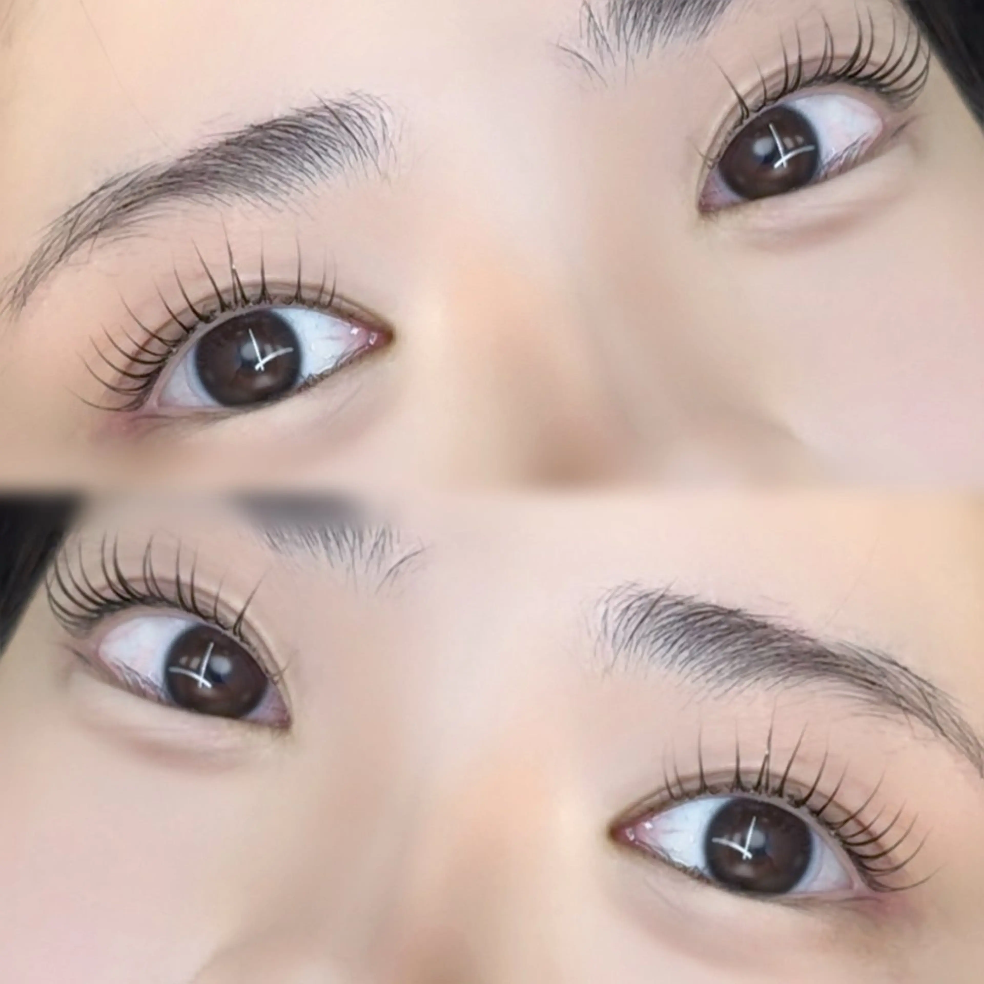 パーマ マツパ ☘️Moe☘️骨格・ まぶた似合わせパーマのマツエク・マツパデザイン