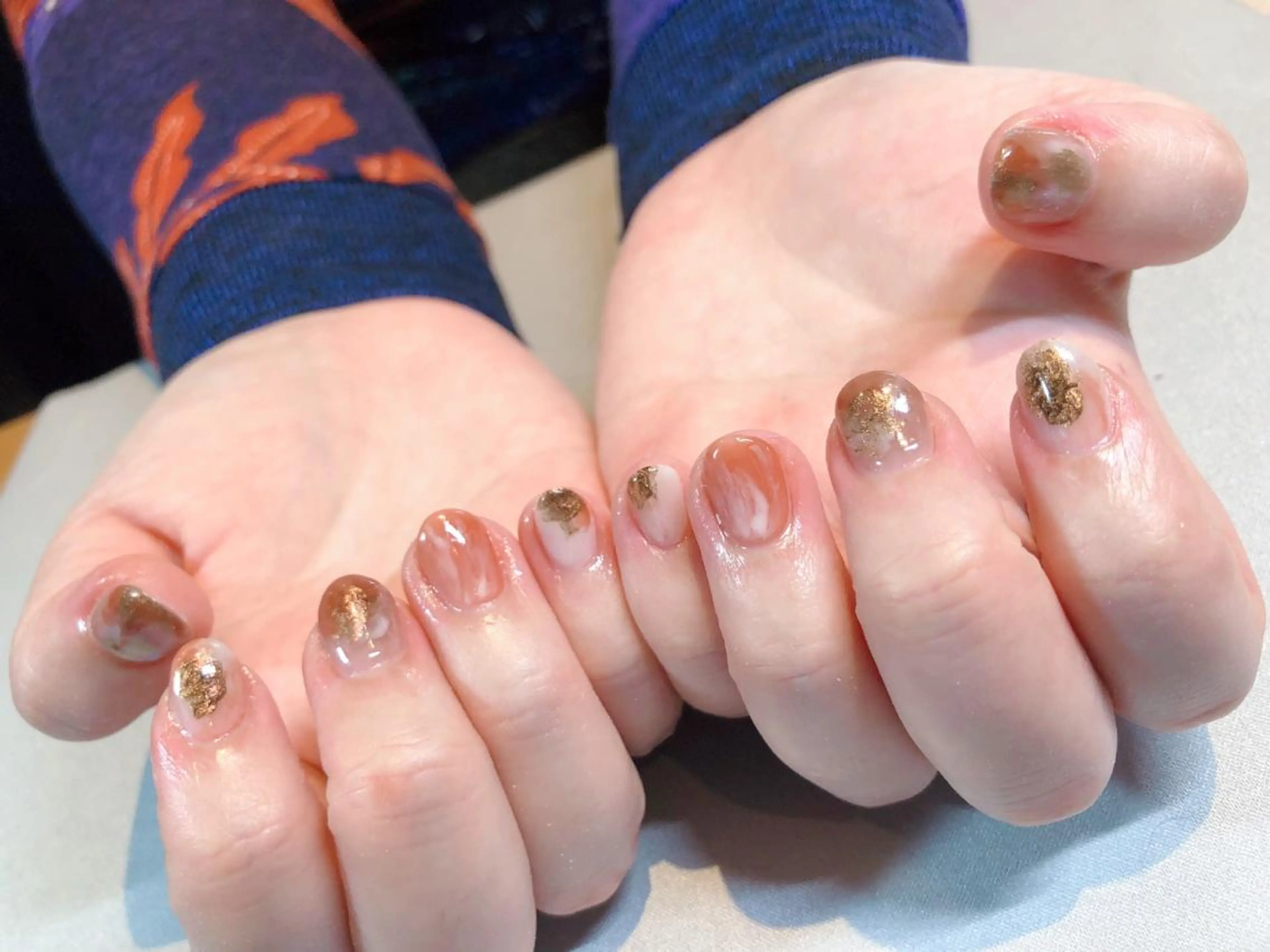 ネイル iiloo aromaworksのネイルデザイン