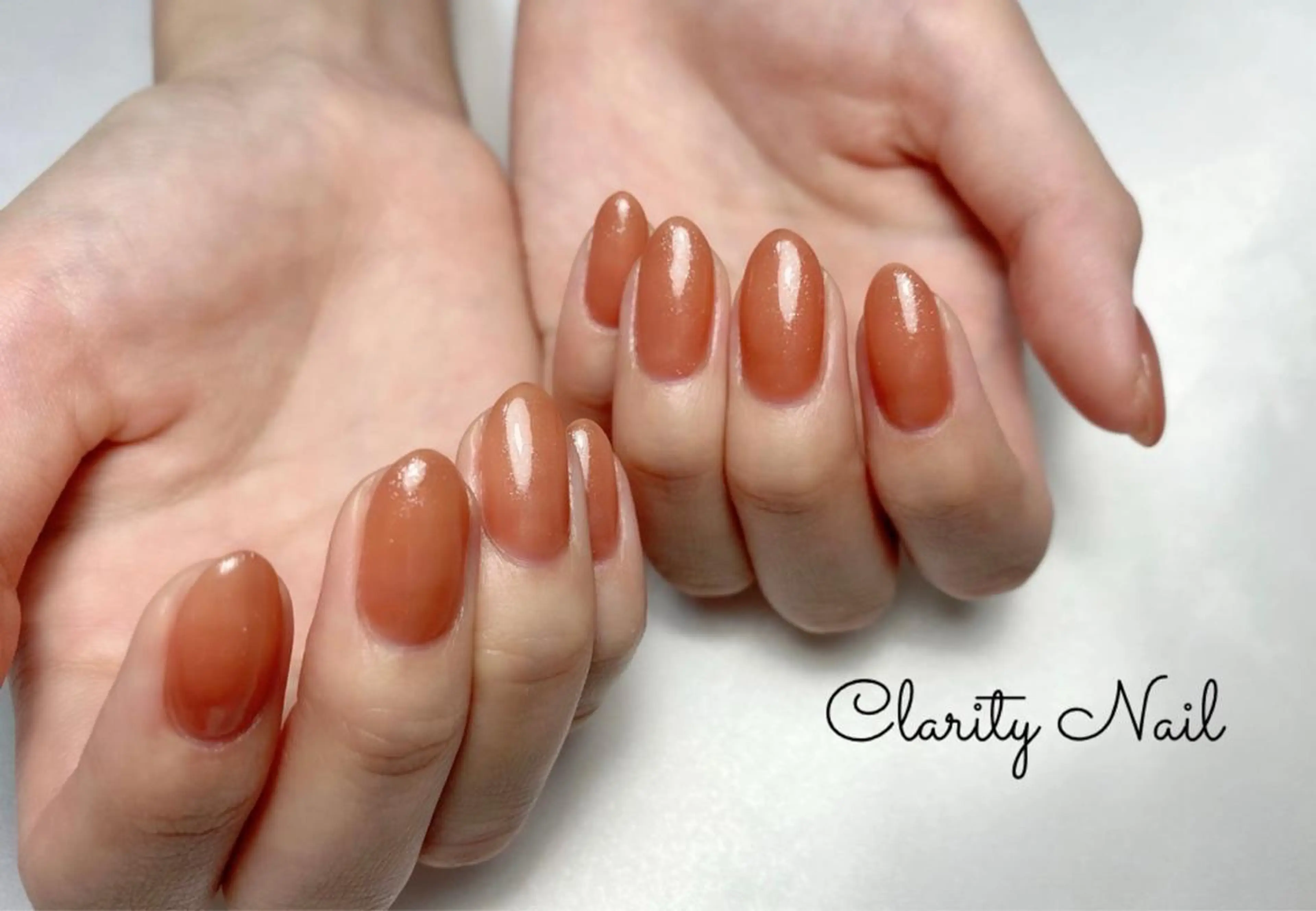 ネイル ワンカラーネイル ハンドネイル Clarity Nailのネイルデザイン