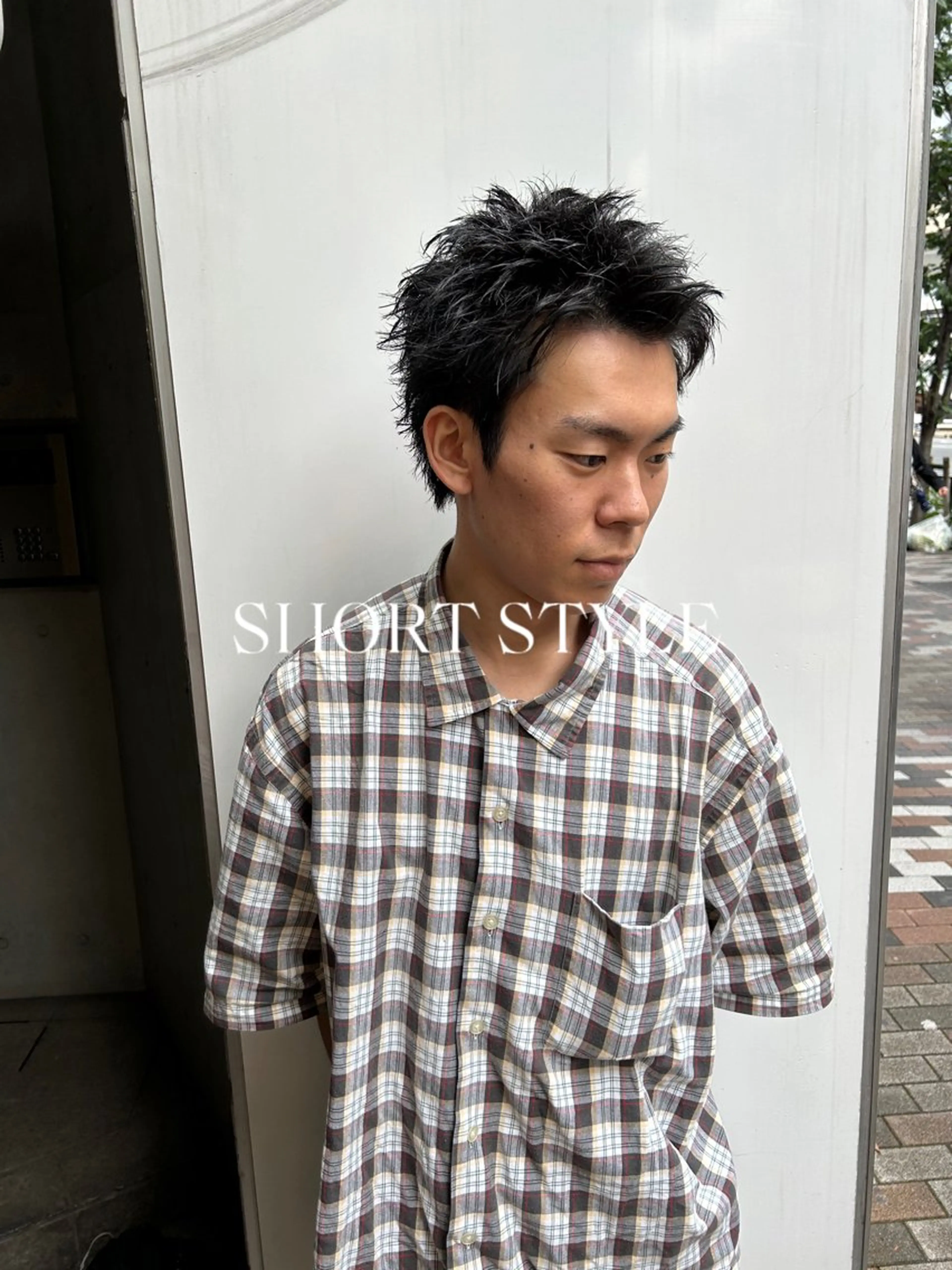 ショート パーマ メンズ メンズブリーチ メンズハイライト メンズインナーカラー メンズパーマ プードルパーマ 💈メンズ短髪特化 ✂︎伊藤大輝💈のヘアスタイル