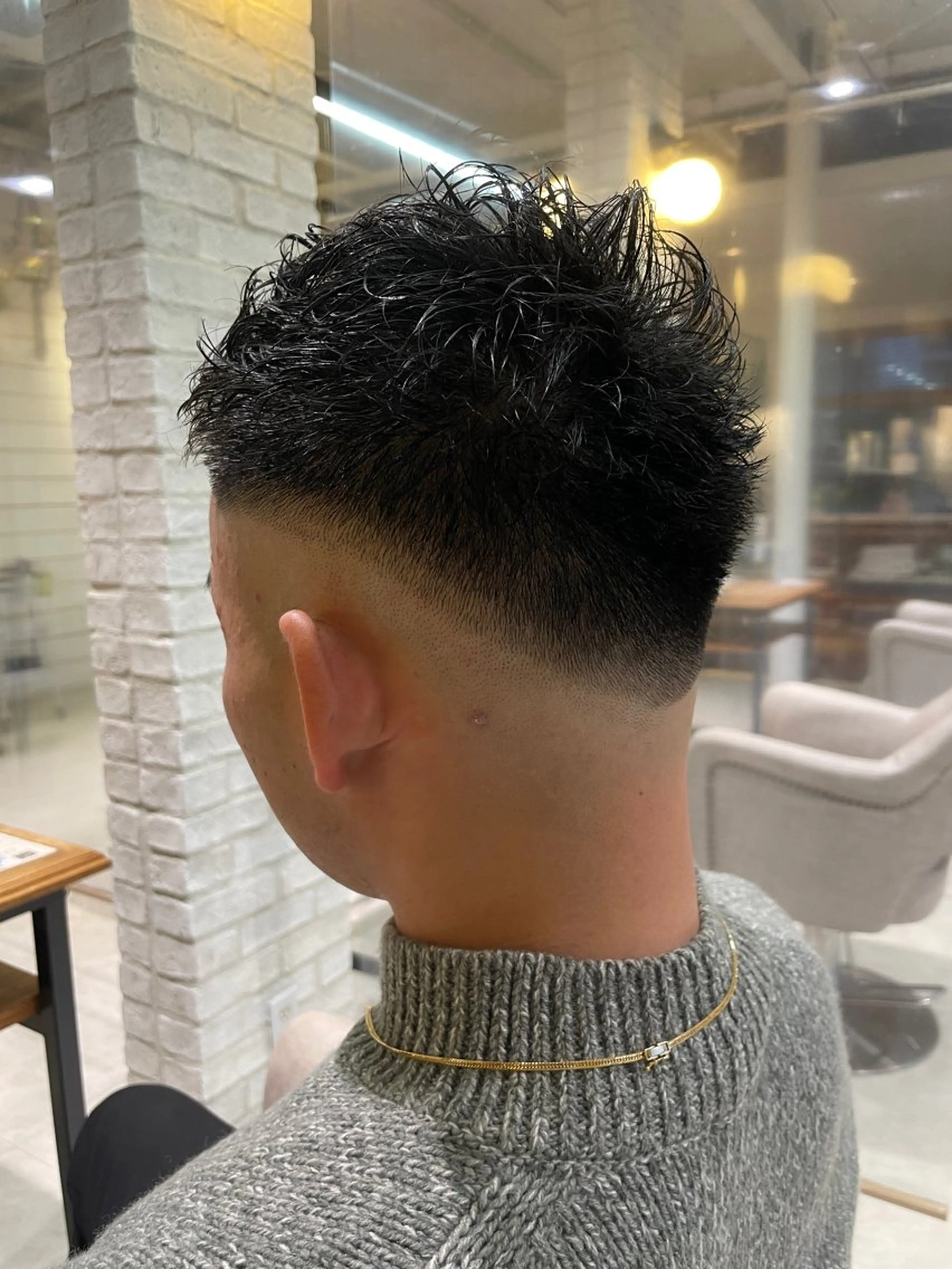 メンズ フェードカット カット Tanaka Aoiのヘアスタイル