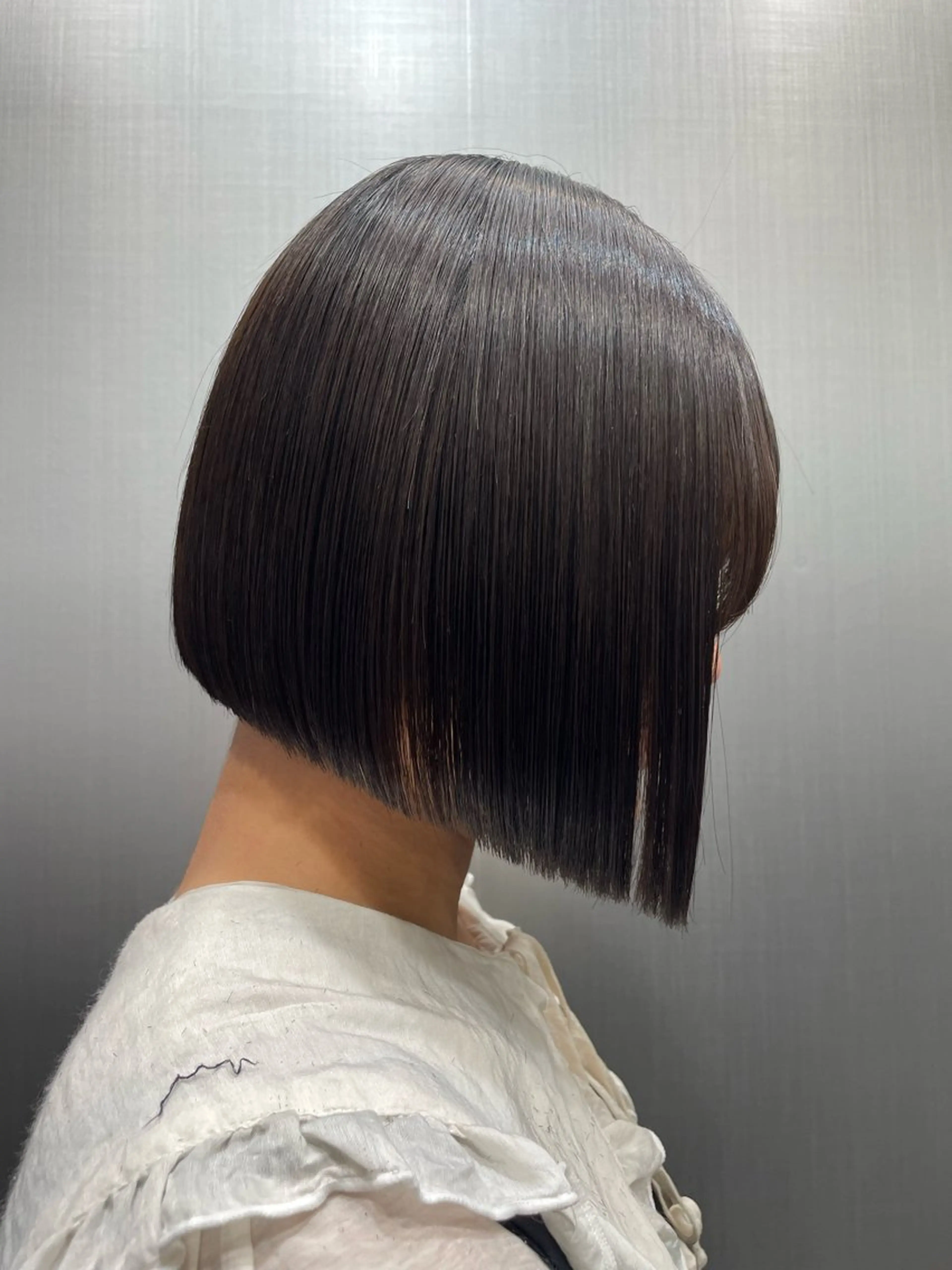 ショート ボブ 秋山 輝星のヘアスタイル