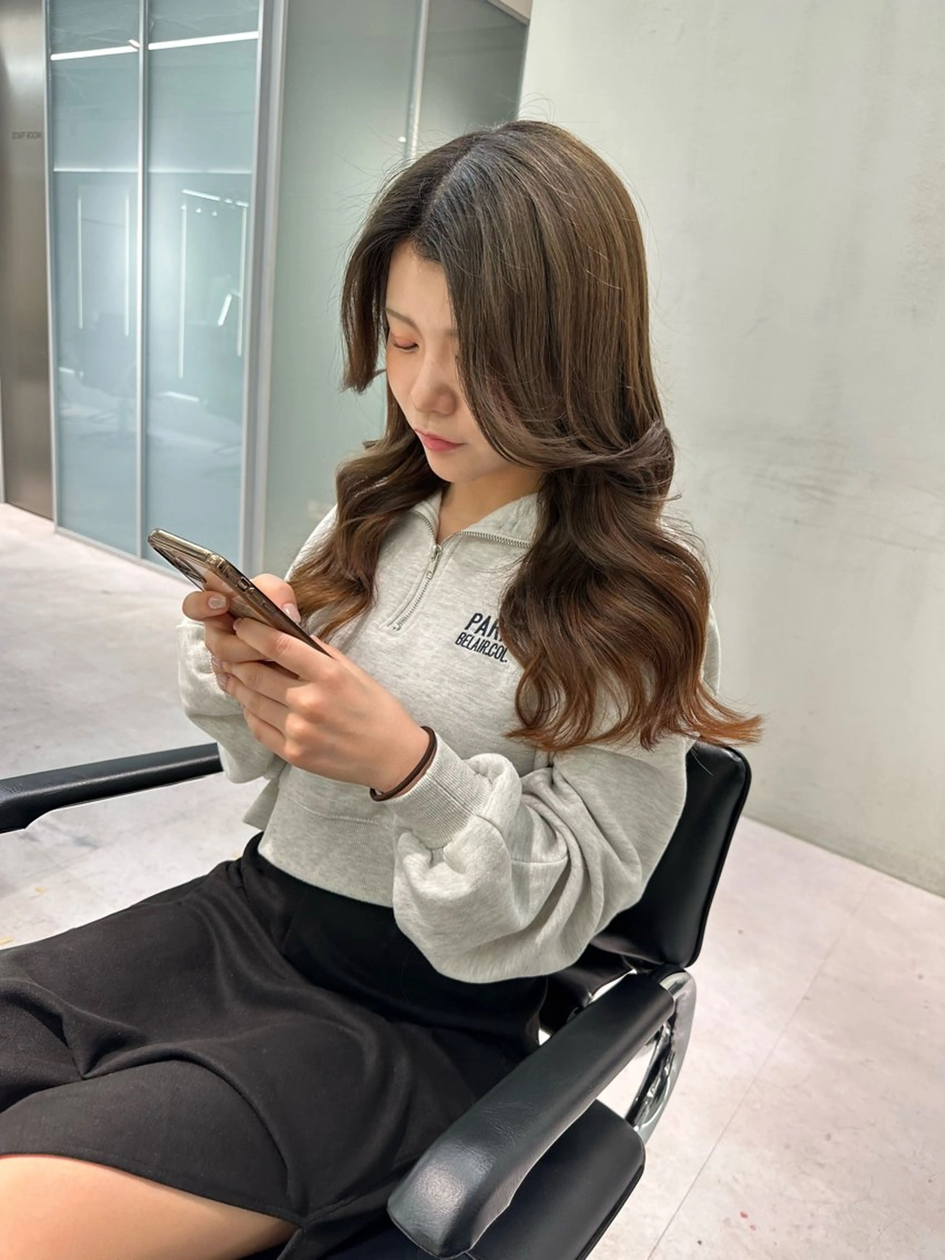 ミディアム カラー パーマ ヘアアレンジ メンズ キッズ 🌟代表 Yuito🌟のヘアスタイル