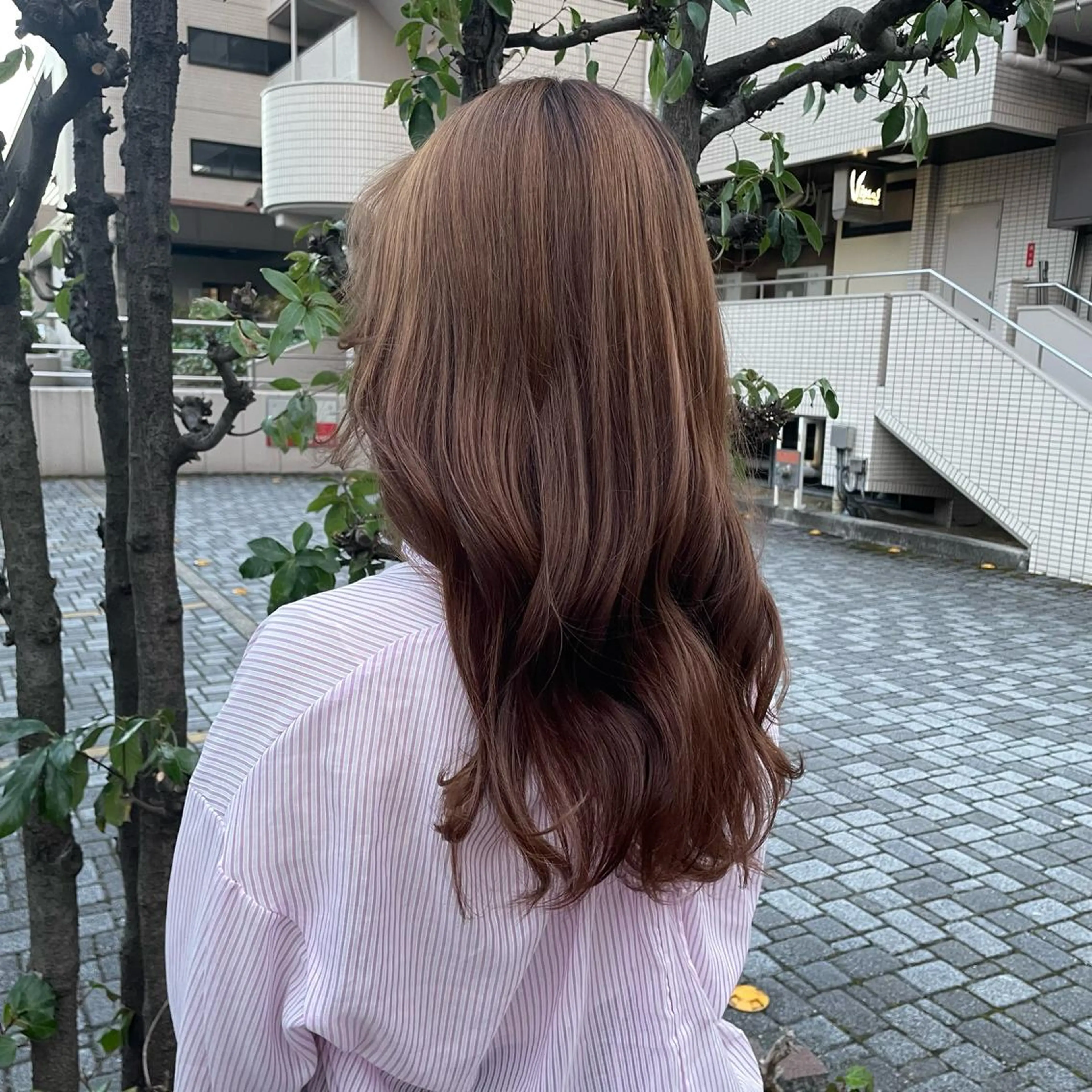 セミロング ショートボブカット /堀内波玲のヘアスタイル