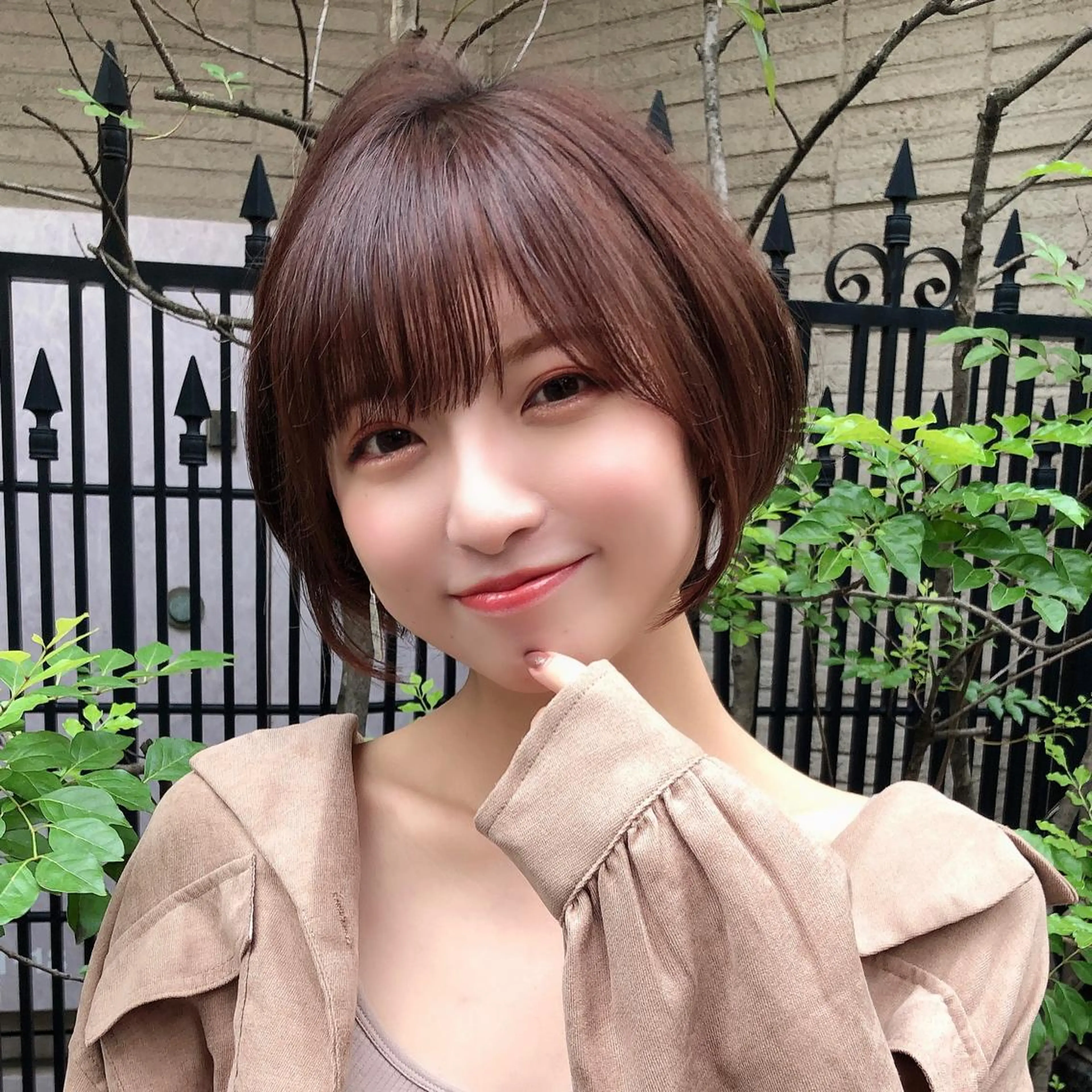 ショート ショートヘア レイヤー/顔まわり /亀戸錦糸町/なつきのヘアスタイル