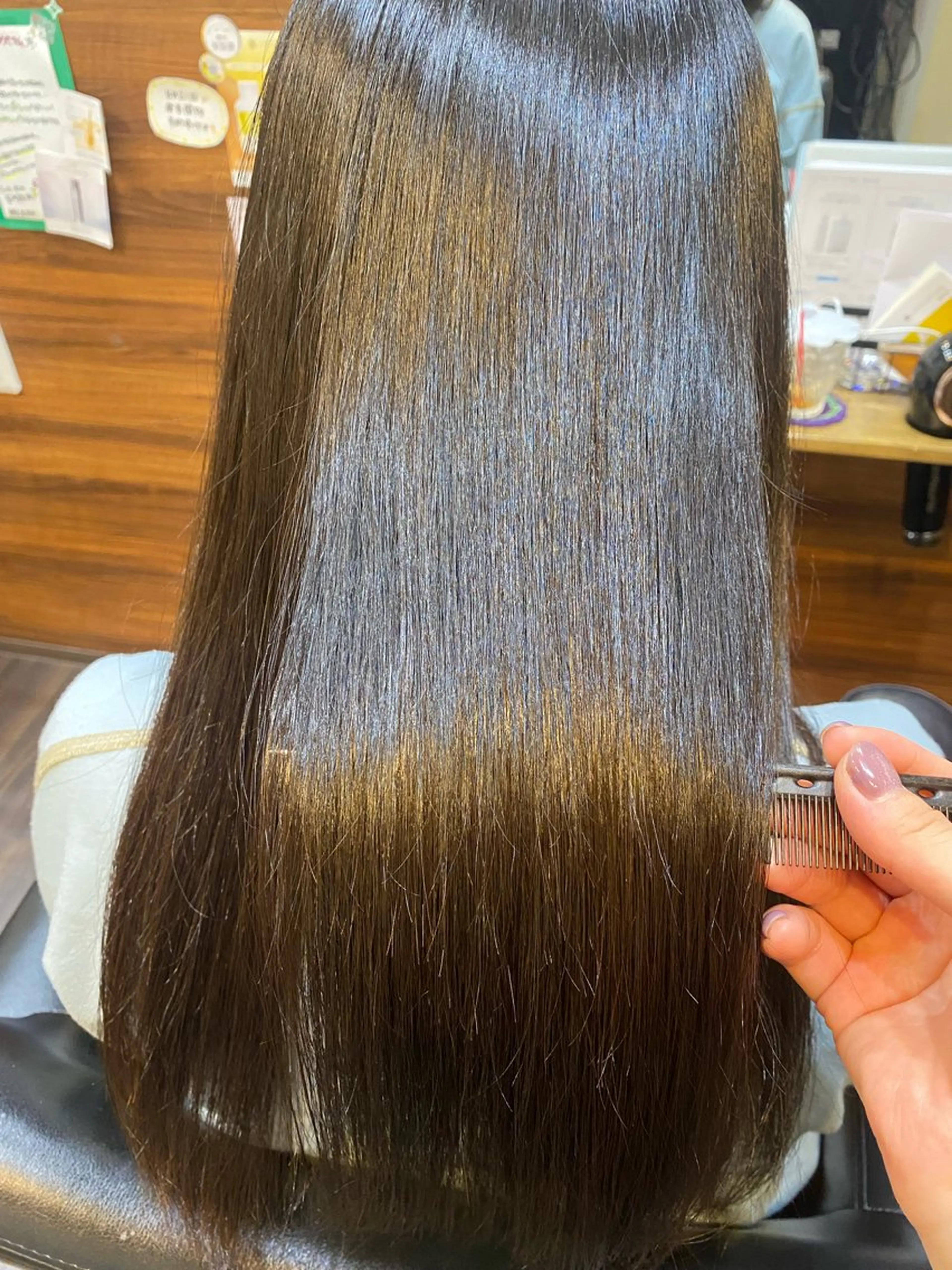 ロング 髪質改善 トリートメント カット トリートメント 杉宮 慧美のヘアスタイル